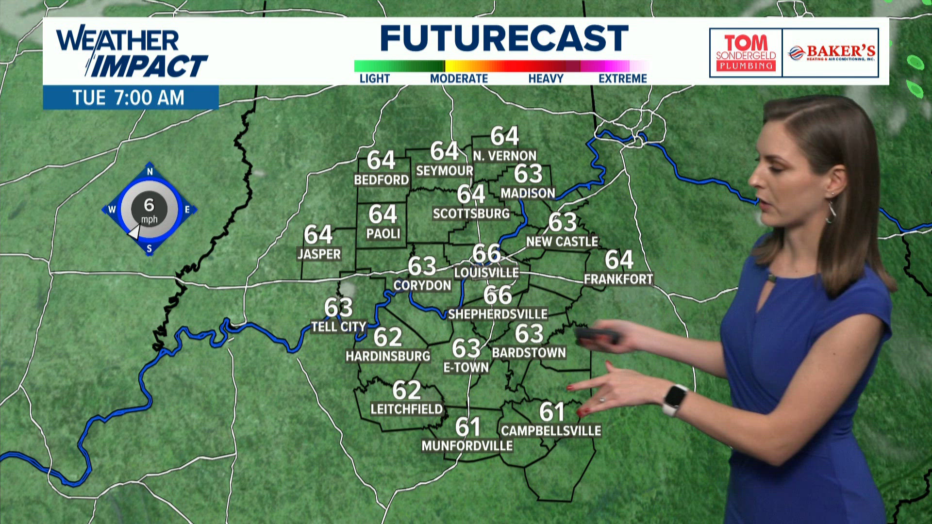 Weathed Pattern Warmer pattern with rain arriving | WHAS11 Weather Impact Forecast ...
