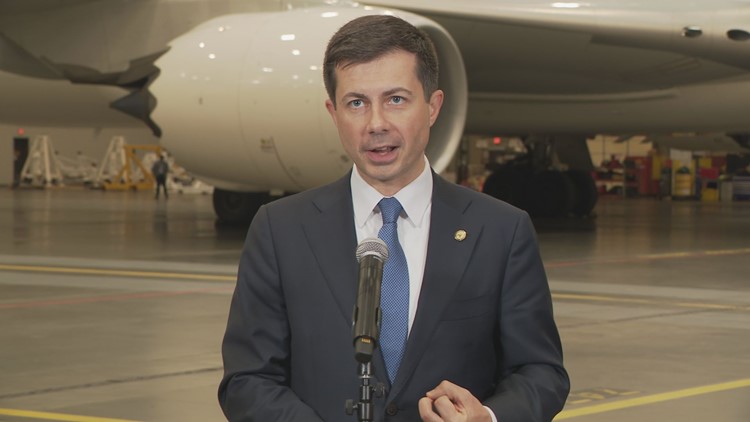 'Great visions in places like Louisville'; US Transportation Sec. Pete Buttigieg visits UPS Worldport