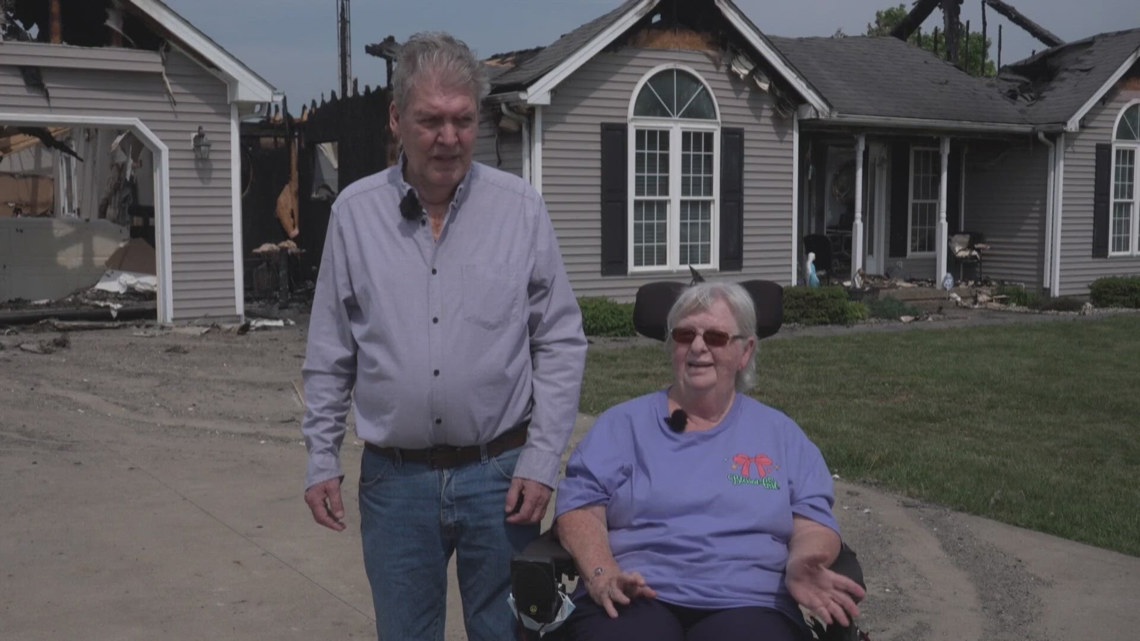 Loretto community helps Vietnam veteran and wife rebuild after house fire