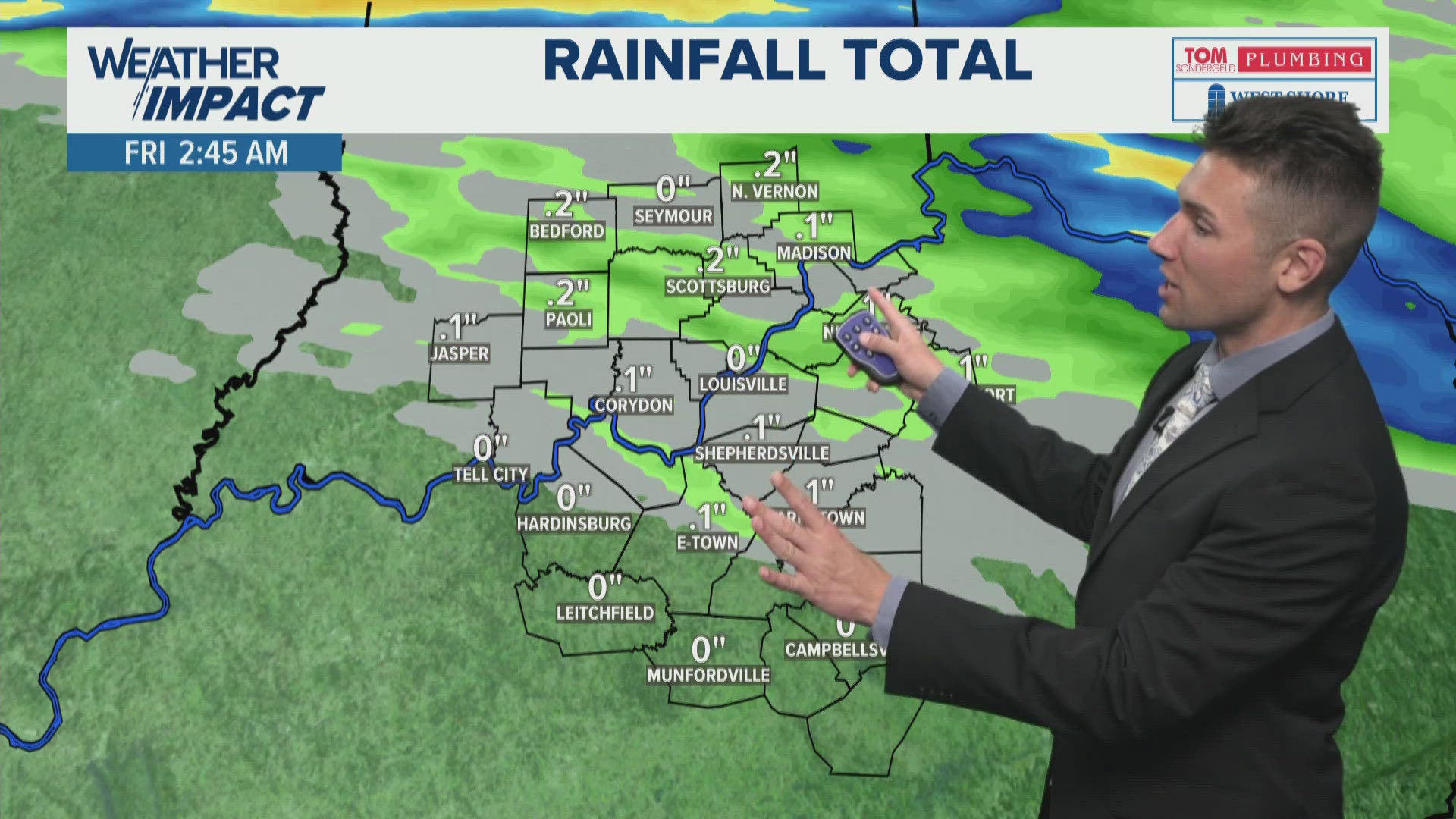Whas Weather Cloudy today, tracking rain overnight in Kentucky, Indiana | March 25 ...