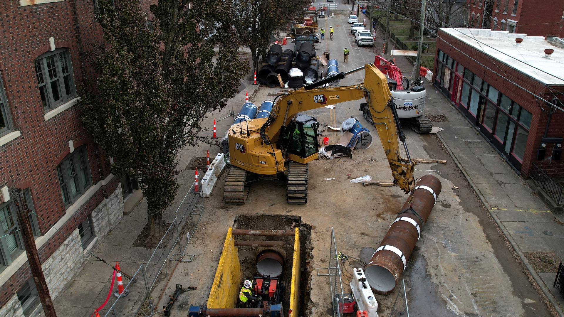 Intersection in Old Louisville closing Monday for water main repair ...