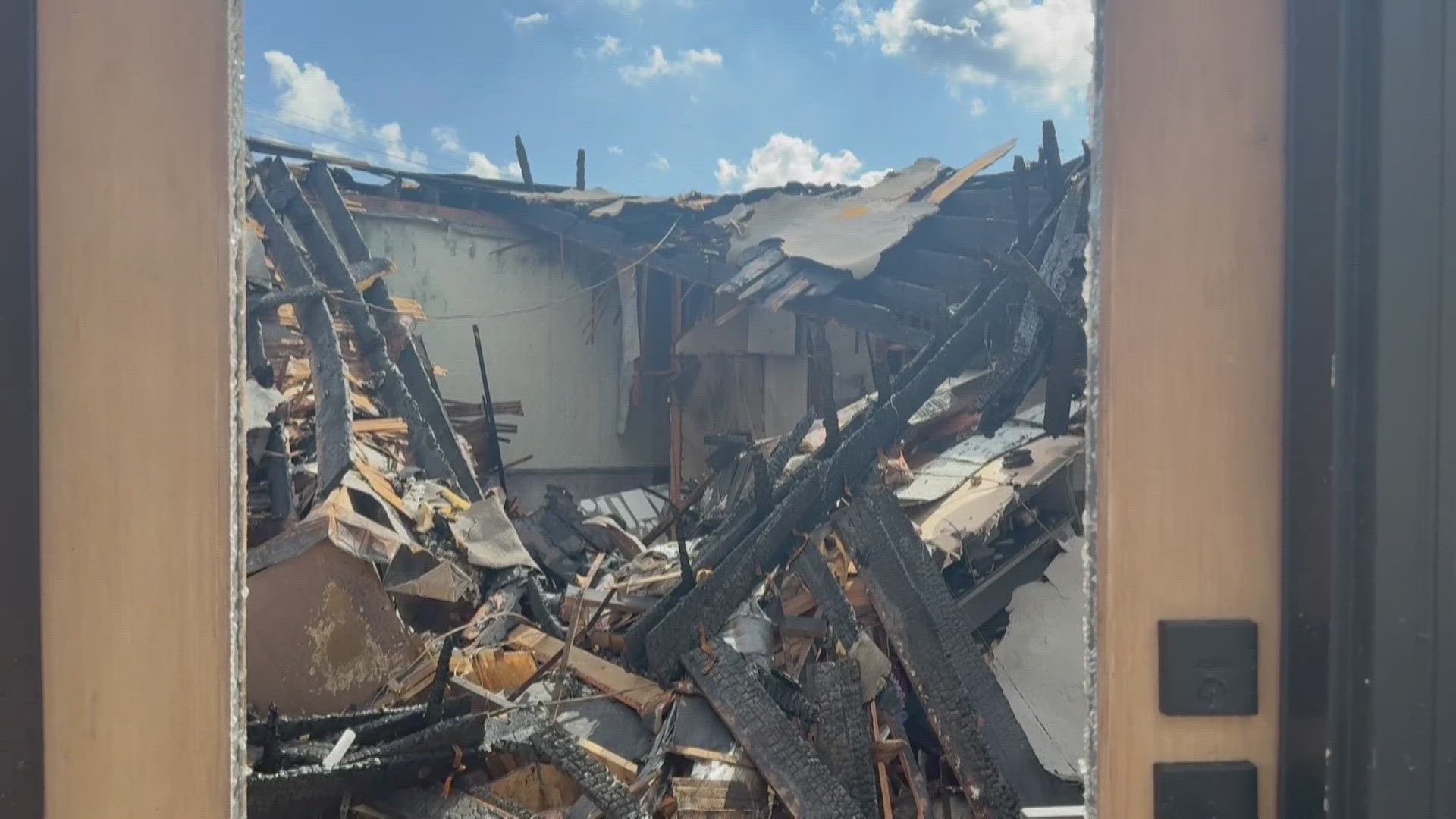 The Eminence Fire Chief determined the fire started with an office refrigerator. 
