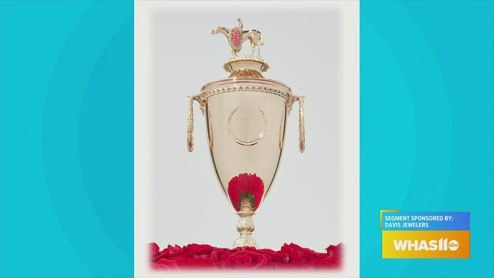 Ashley Davis of Davis Jewelers talks collaboration to create jeweler for the Kentucky Derby with gold from the Derby trophy!