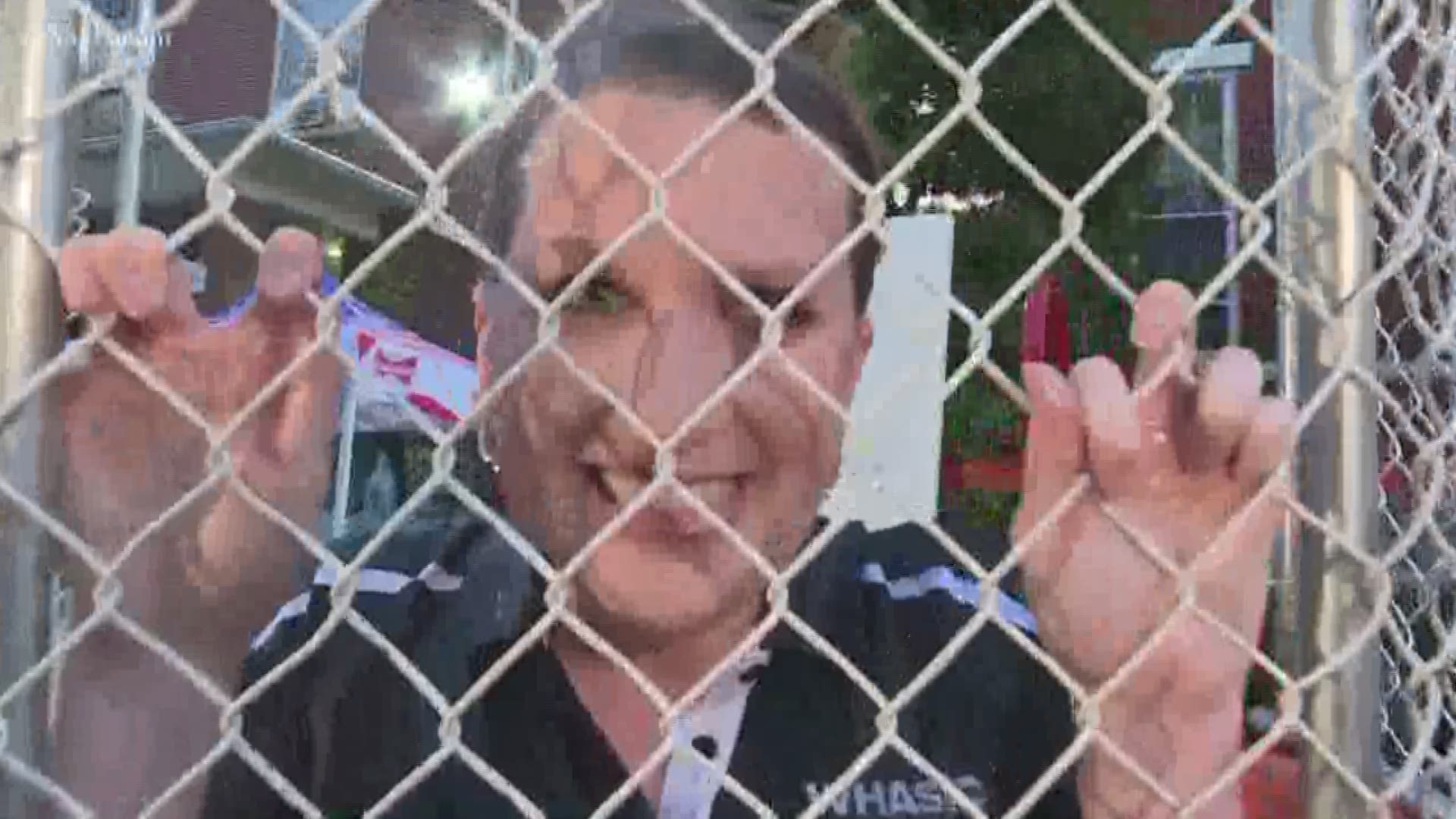 Brooke Hasch got to take her turn at the dunk tank for the 170th St. Joe's Picnic.