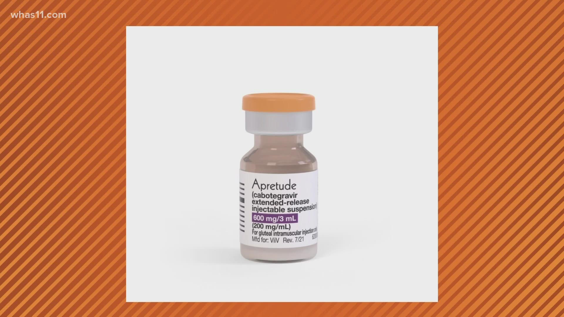 According to UofL Health, the drug -- Apretude-- is expected to be more convenient than taking pills which is the current method for HIV prevention.