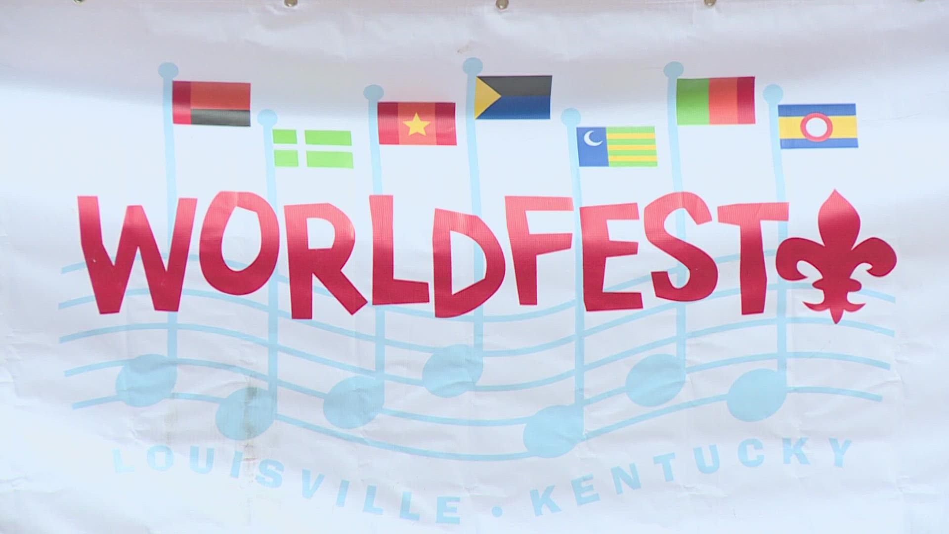 WorldFest is this Labor Day weekend. The event was created by the former mayor Jerry Abramson, is all about music, entertainment, and celebrating different cultures.