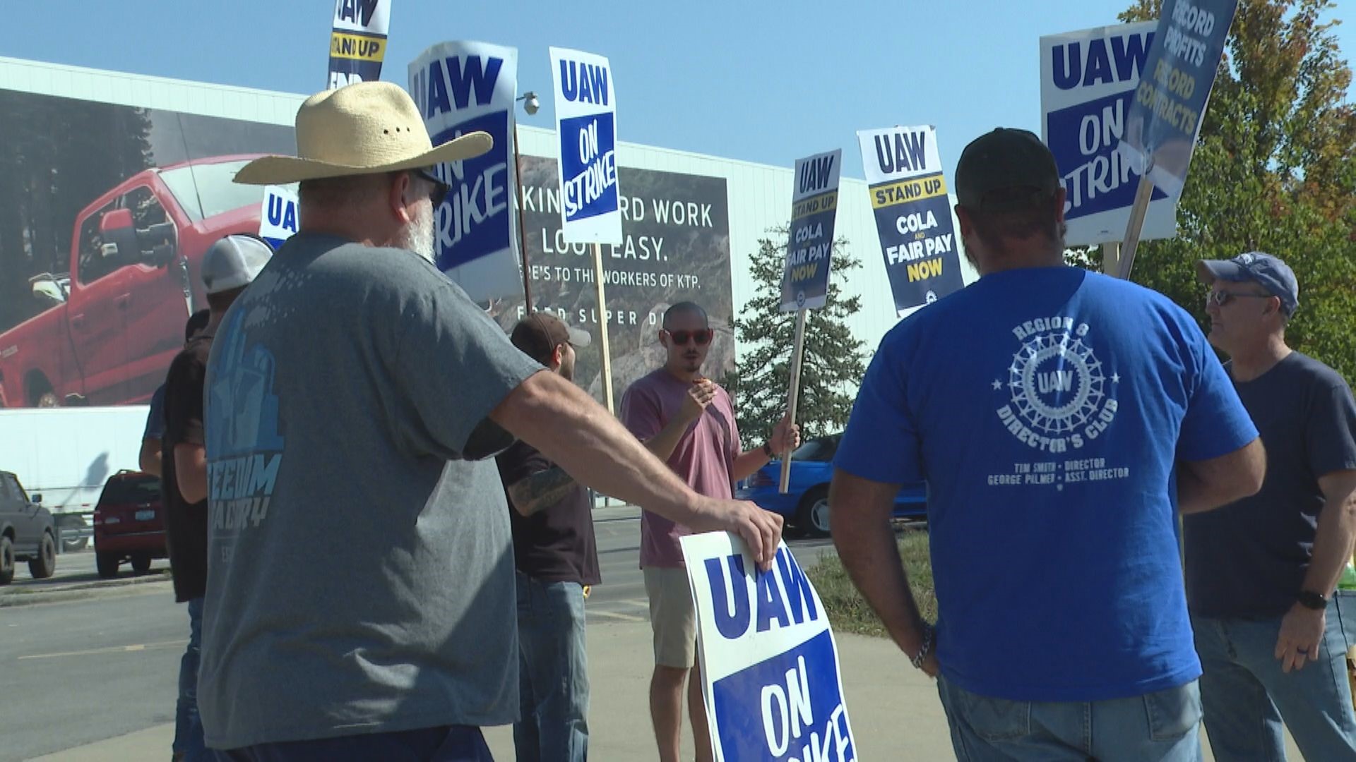 The national United Auto Workers (UAW) union told workers to "stand up" and strike late Wednesday evening.