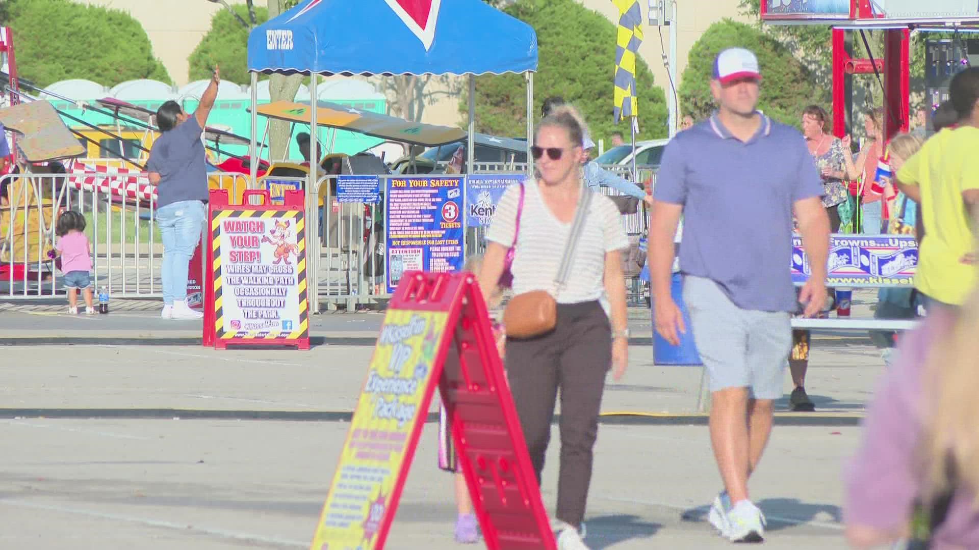 One week after a chaotic incident led to an early closure of the Kentucky State Fair, the event has new security measures as the final weekend approaches.