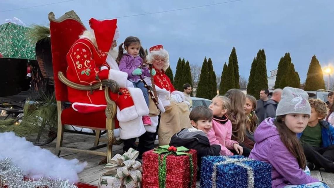 Santa's chair in returned Corydon, 'Light Up' will go on
