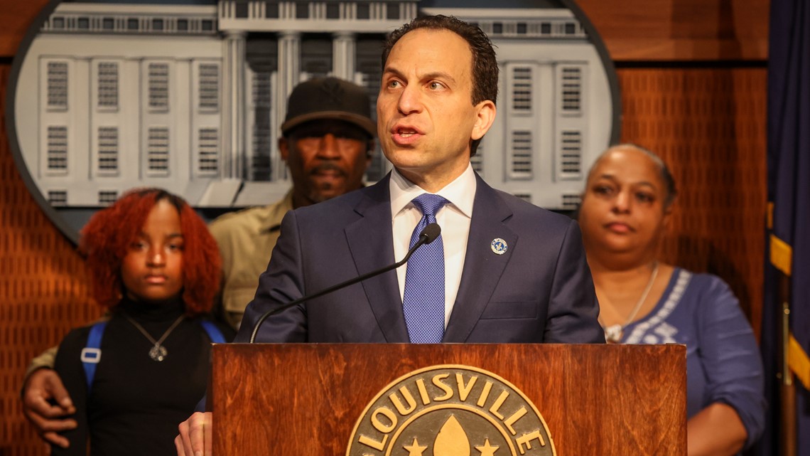 Mayor Craig Greenberg addresses Louisville's 'illegal gun crisis ...