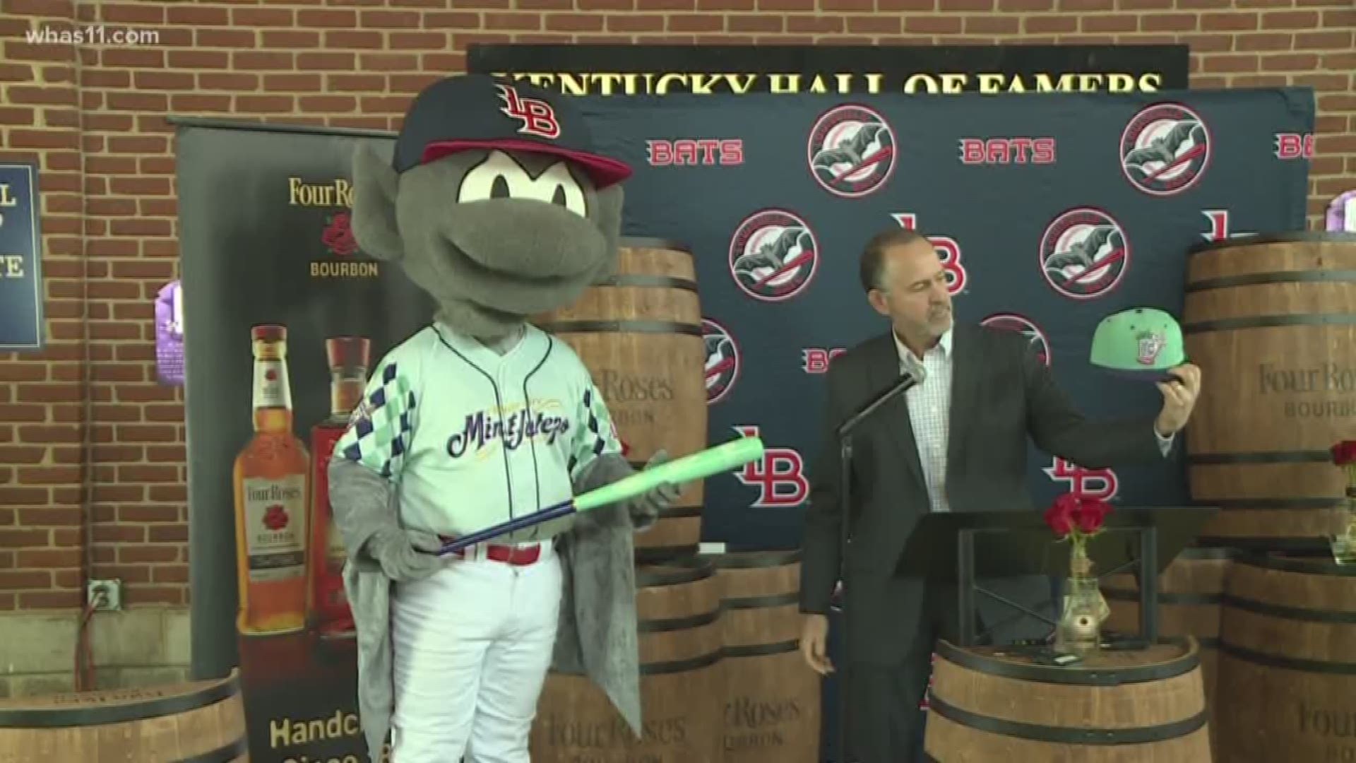 The Mint Julep is recognized by the Louisville Tourism Group and the month of April has been designated Mint Julep Month. The Bats said they wanted to celebrate the Derby season.