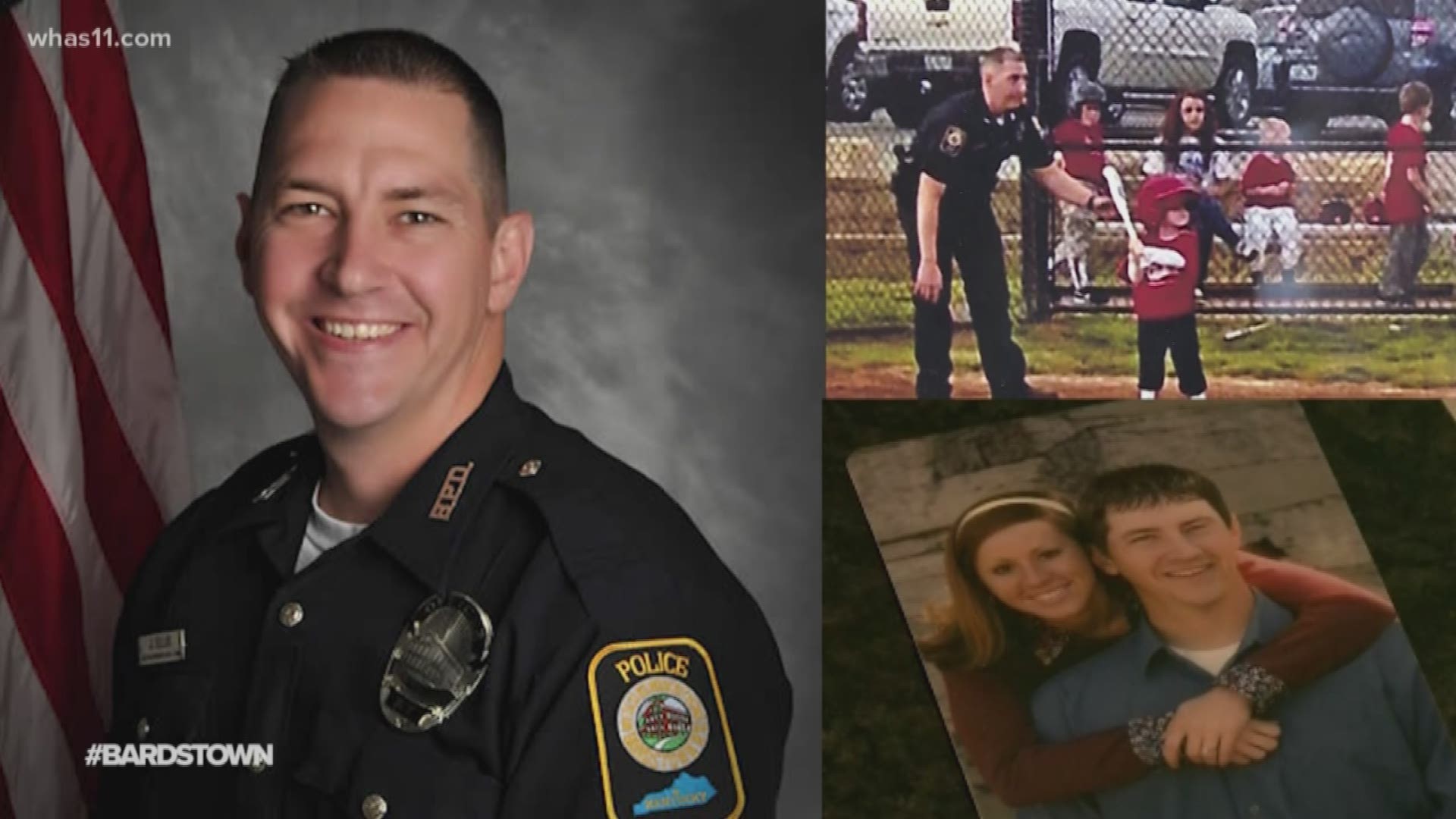 Officer Jason Ellis was on his way home when something caused him to stop near Bluegrass Parkway. He never made it home.