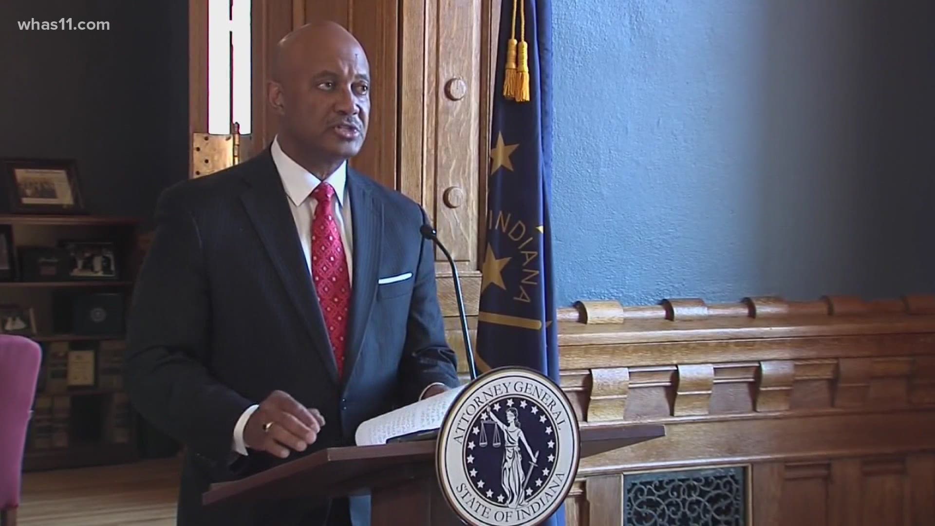 Indiana Attorney General Curtis Hill says he's is supporting the federal courts decision to uphold the state's mail-in voting law.