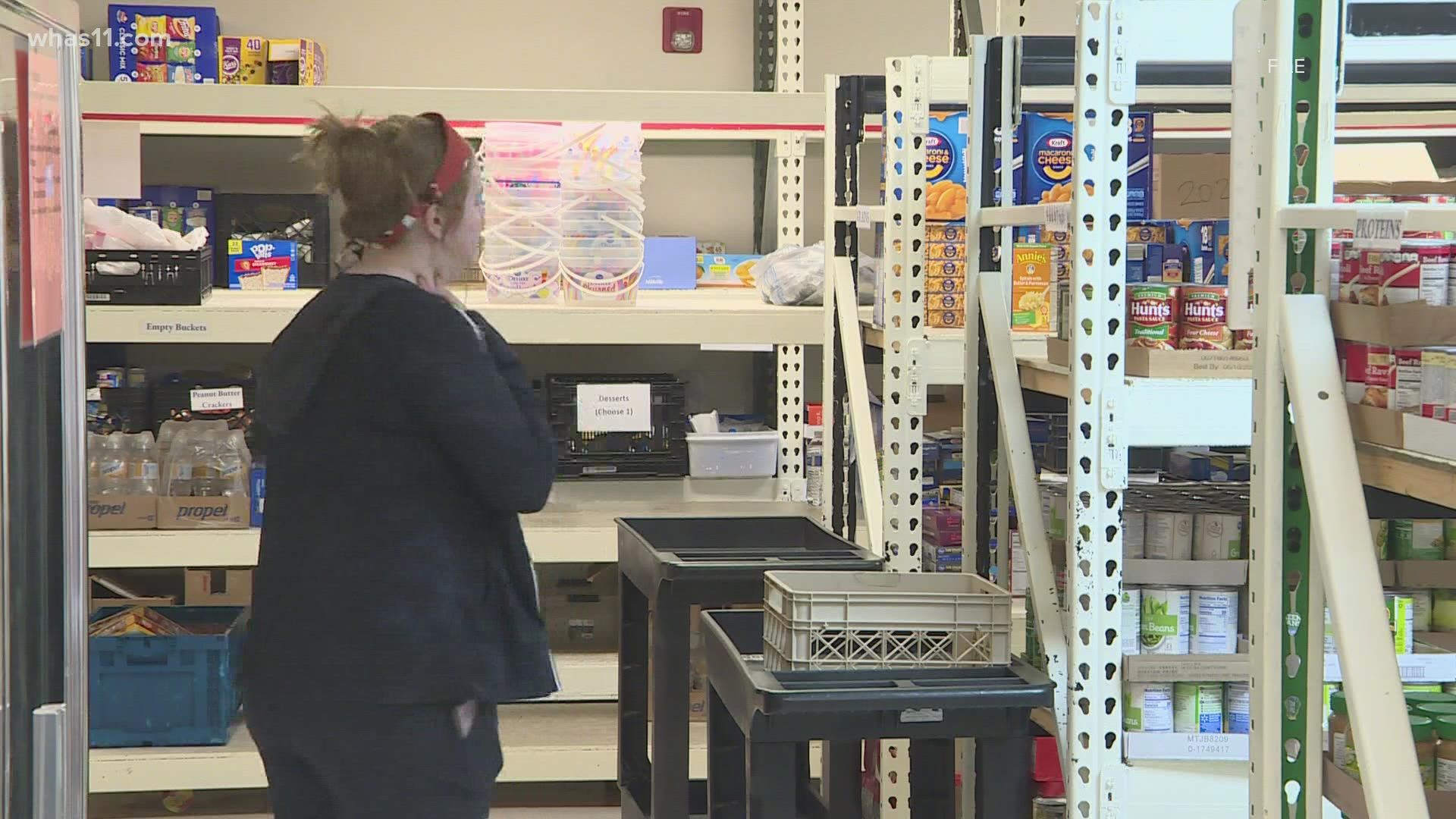 Inflation in Kentucky and southern Indiana are leading to food insecurity as more people are turning to food pantries for extra help.