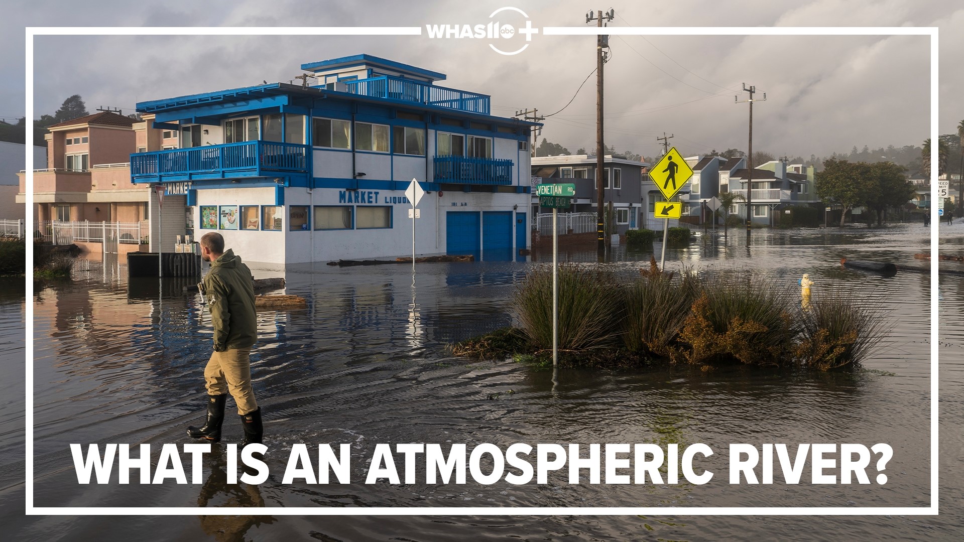 Atmospheric rivers are long, narrow regions of the atmosphere that carry water vapor through the sky, according to NOAA.