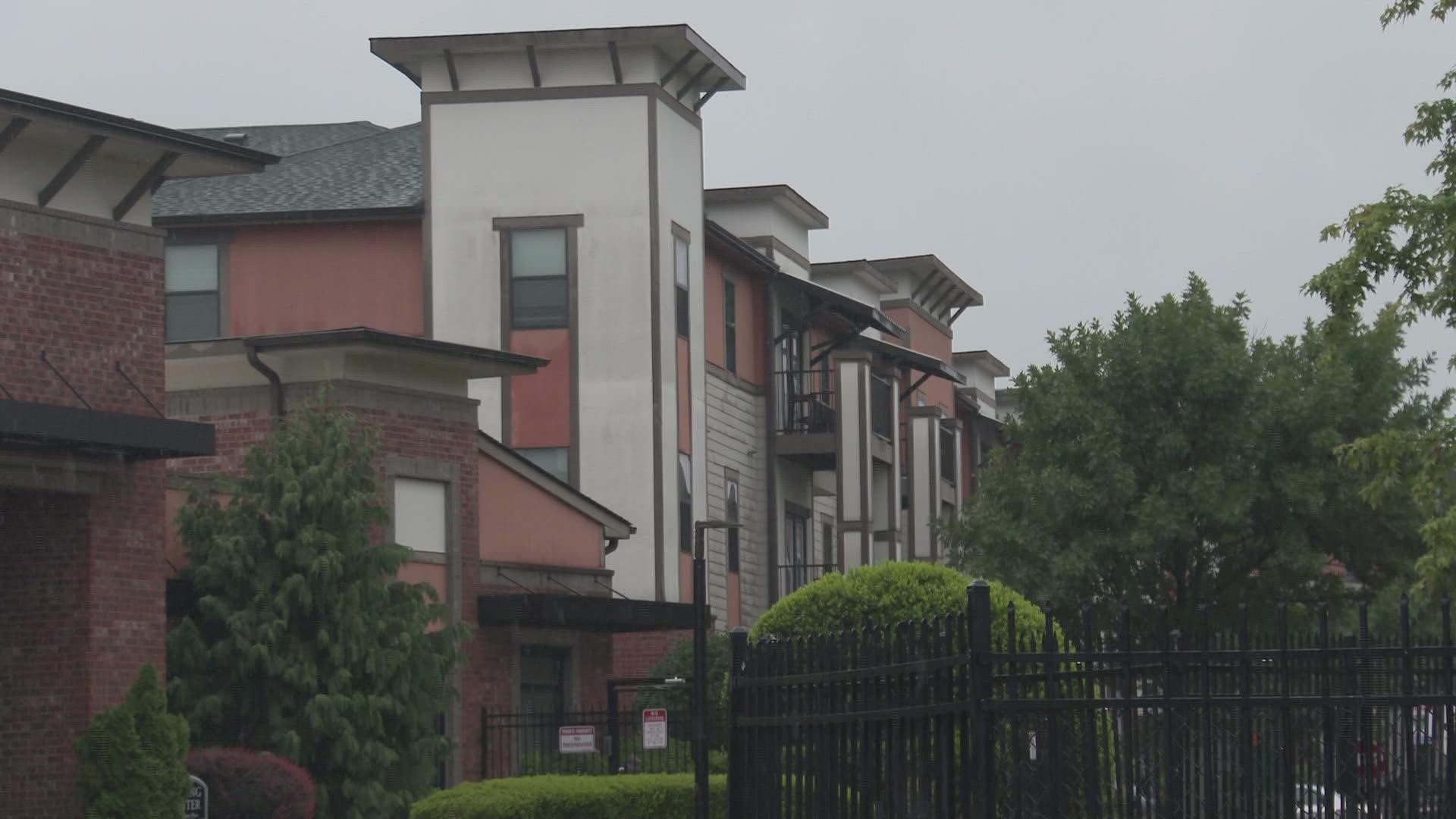 In a court hearing, attorney Danny Matlock urged the judge to grant his request to block this lease cancellation by Bellamy Louisville apartments.