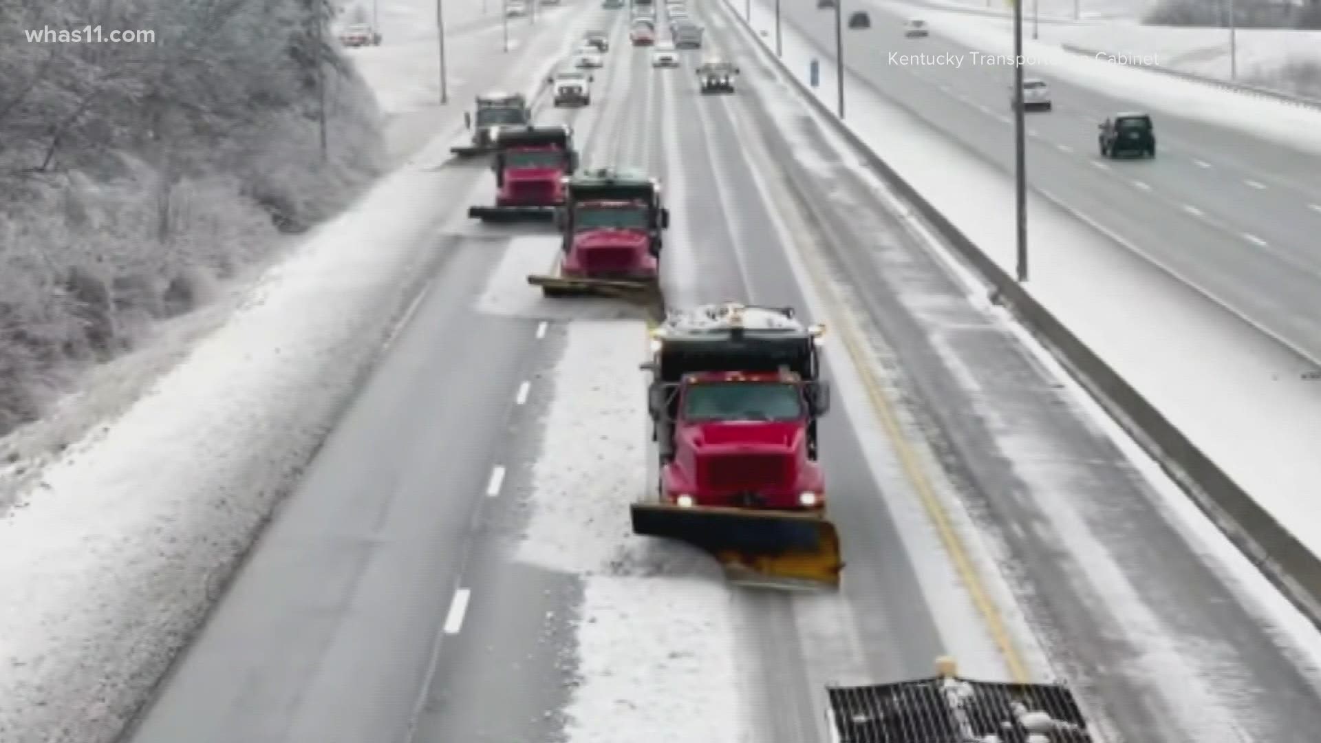 Check Kentucky road conditions during snow, winter storm