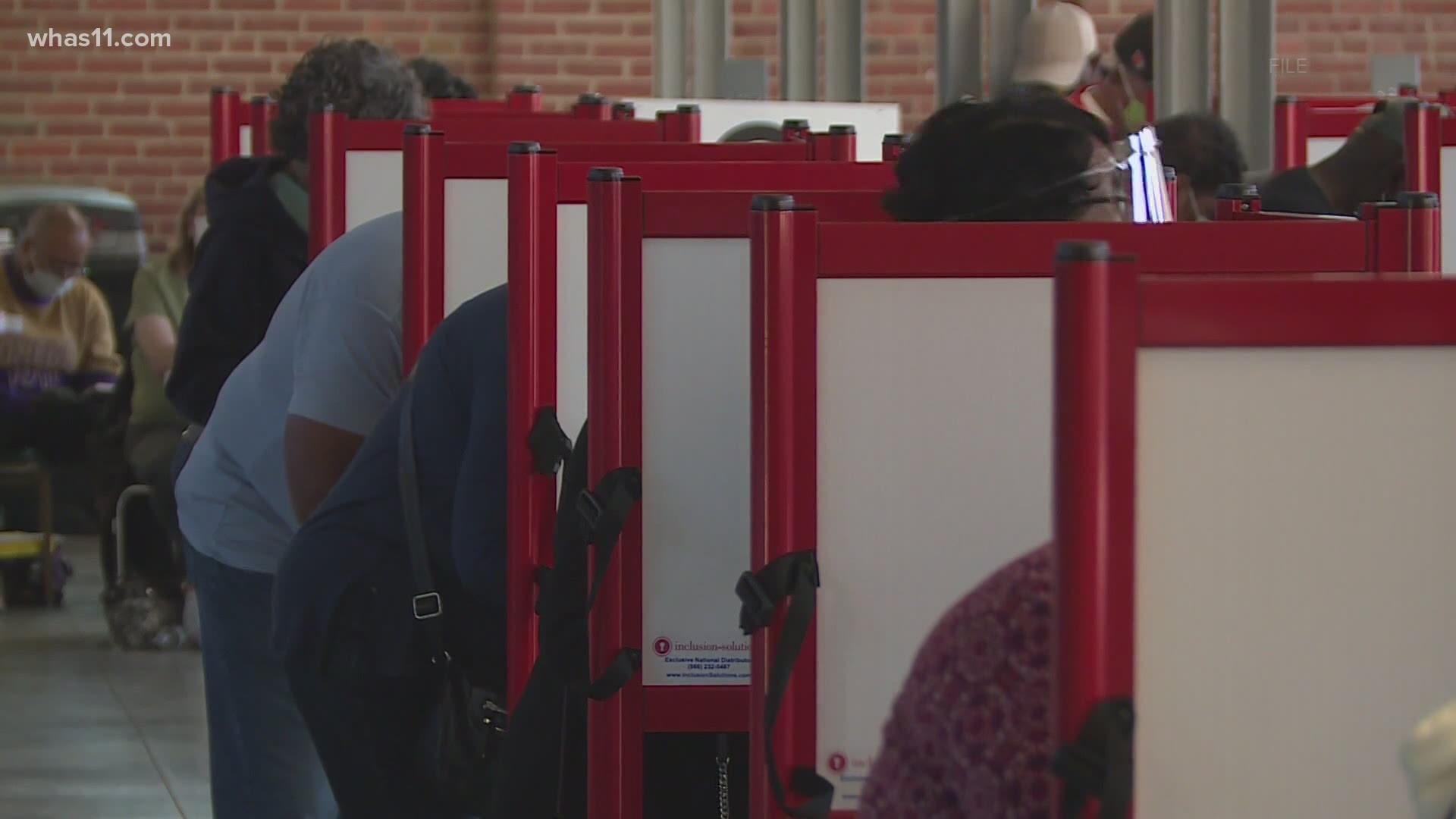 Thousands of Kentuckians have already taken part in early voting this week.