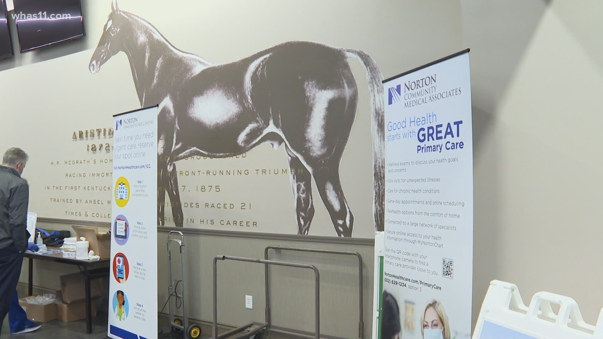 Gov. Beshear is pushing to open more and more COVID vaccine sites across the state to meet the demand, make access easier.