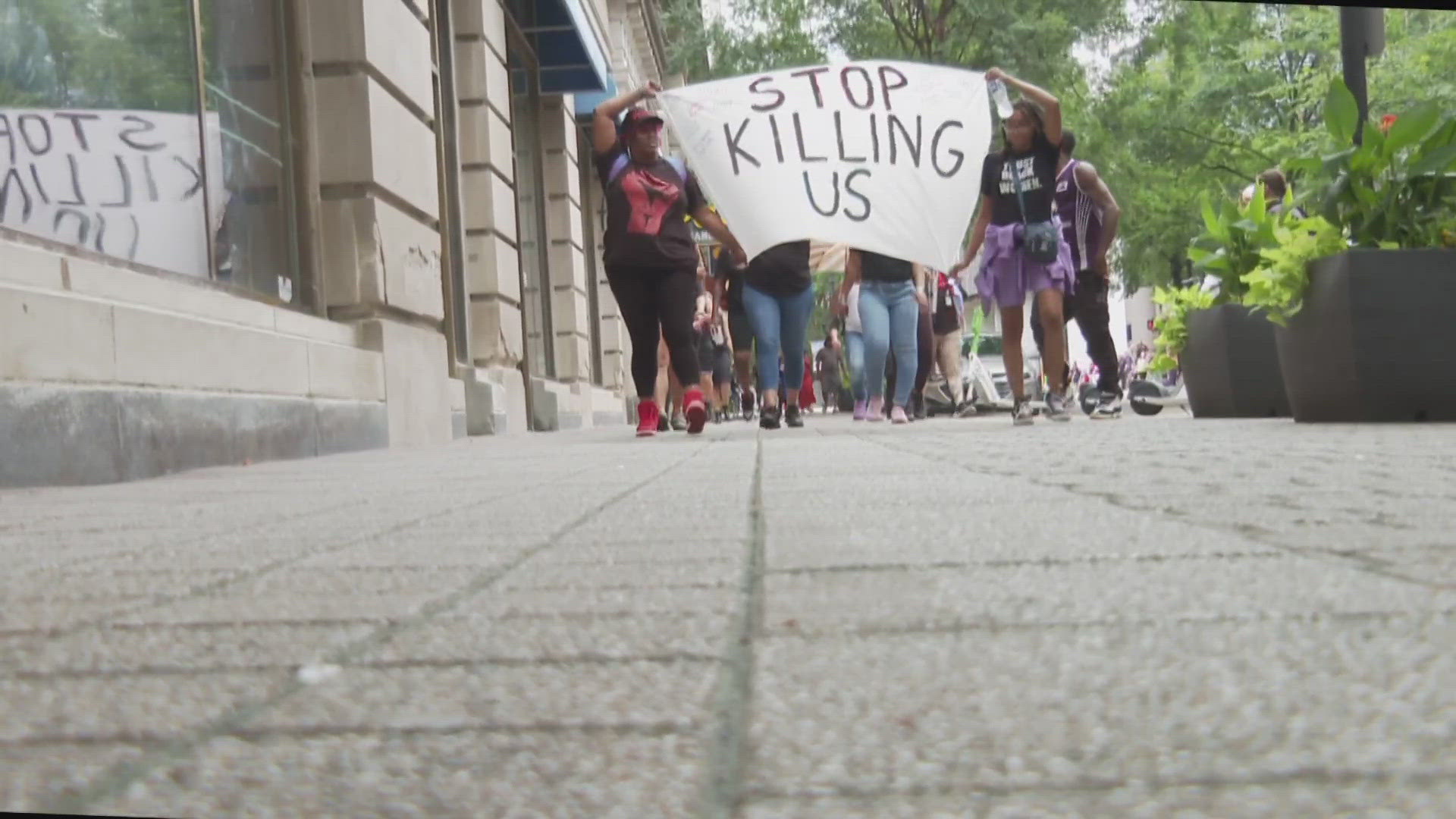 Sunday, cities across the nation organized in solidarity for Sonya Massey, the 36-year-old mother who was shot and killed by Illinois police earlier this month.