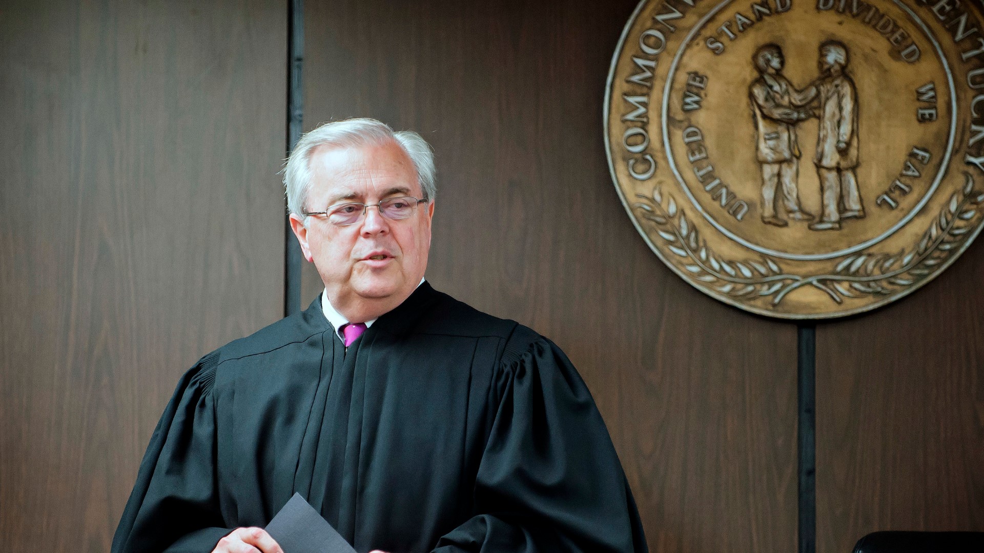 Chief Justice John D. Minton joined the Supreme Court in 2006.