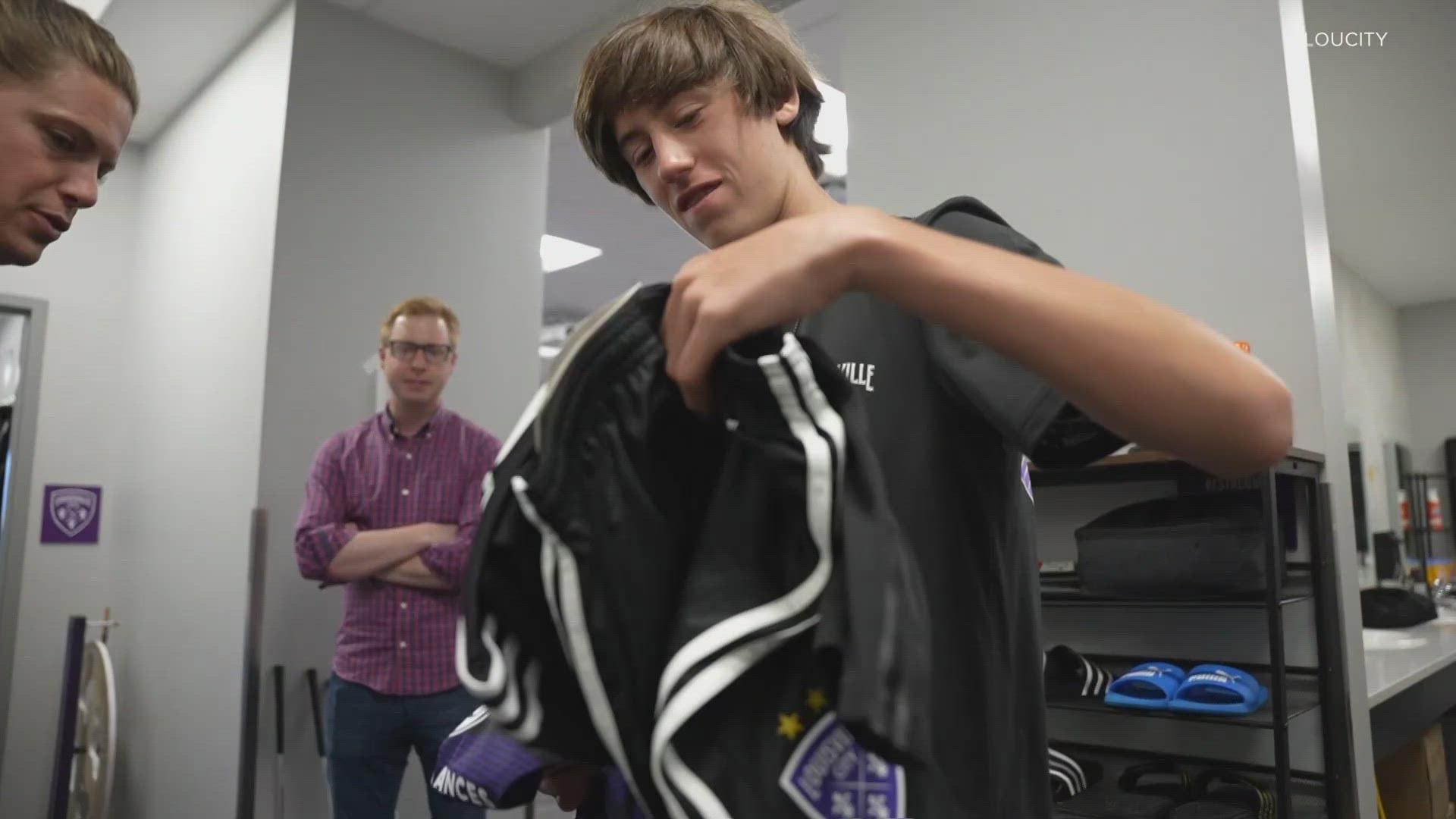 Ethan Wright is a longtime LouCity fan and midfield for both his high school and club soccer teams.