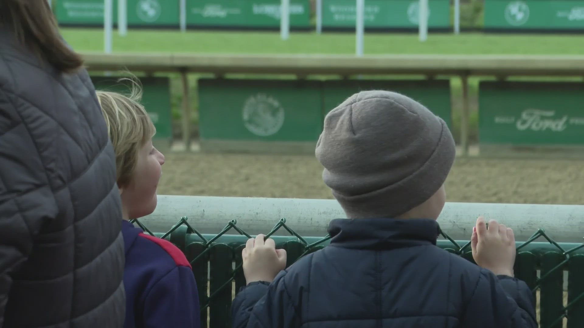 Churchill Downs opened its gates for a free viewing of this year’s Kentucky Oaks and Derby horses to kick off Derby Week.