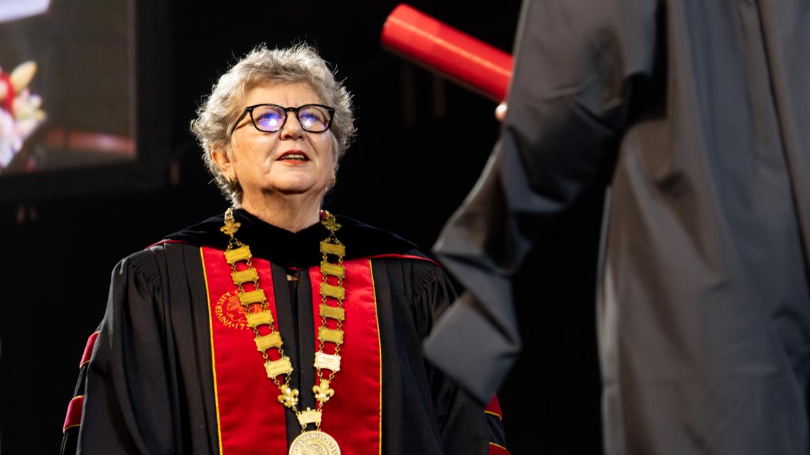 University of Louisville holds commencement ceremony