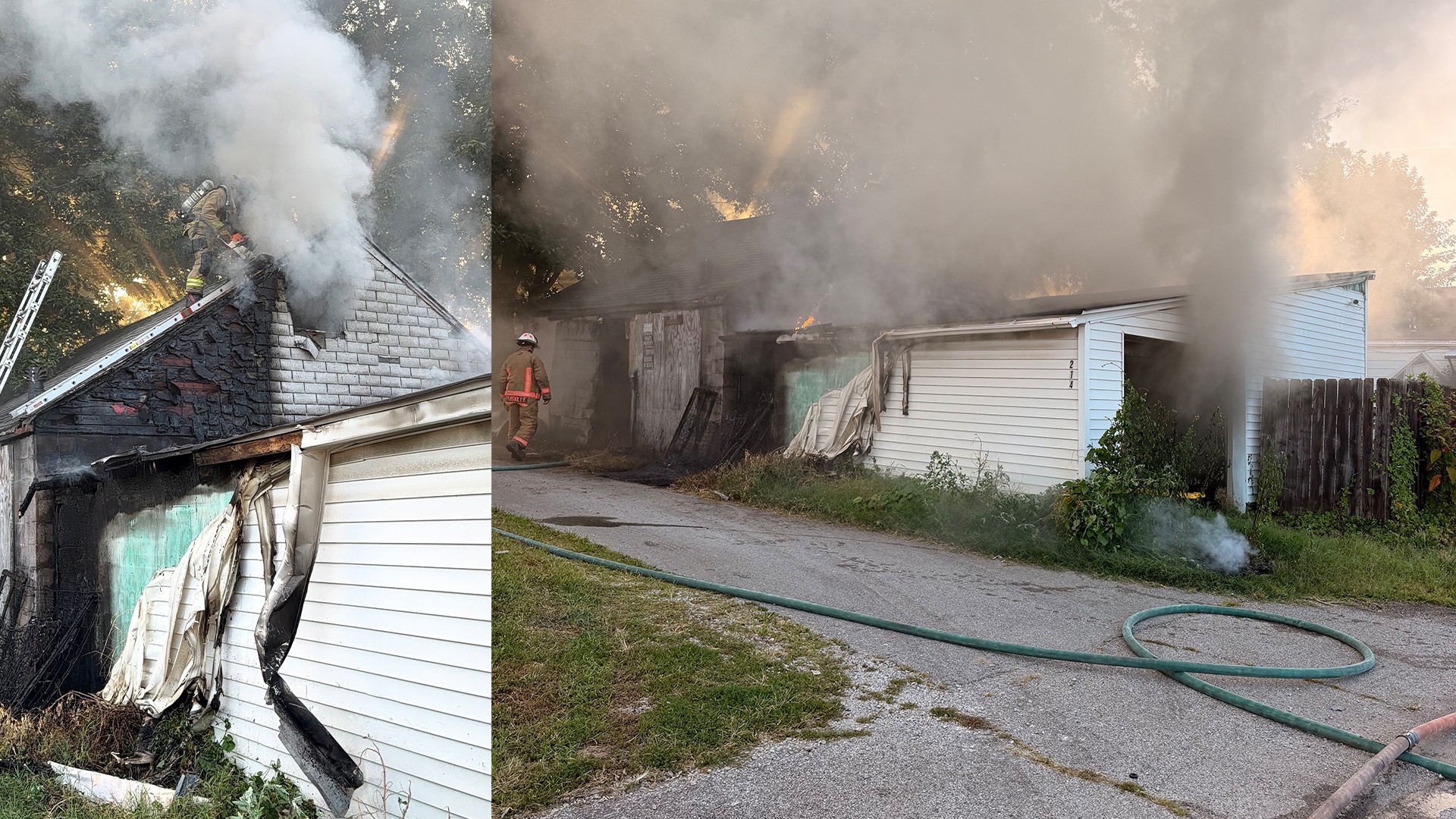 Arson suspect arrested after multiple garage and trash fires in Louisville