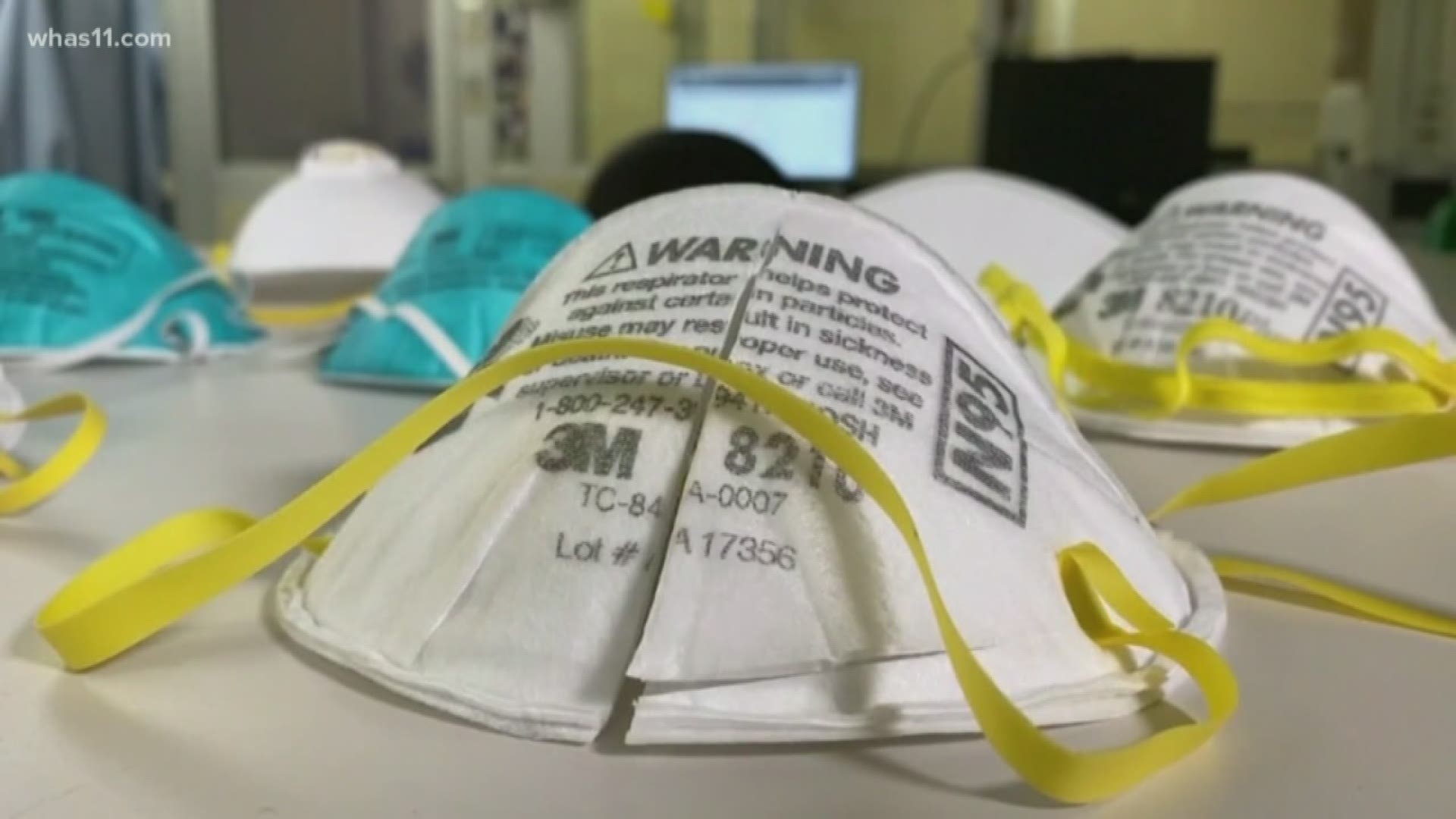 A nurse at Norton Women's and Children's Hospital says she was sent home after she said she couldn't work with coronavirus patients without the proper PPE.
