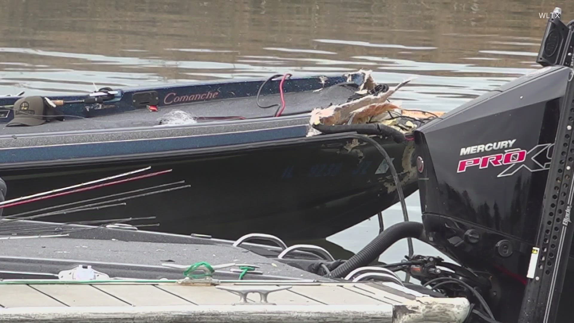 Jonathan Brian of Western Kentucky University, was one of the occupants of a boat that collided with another during a Bassmasters fishing tournament.