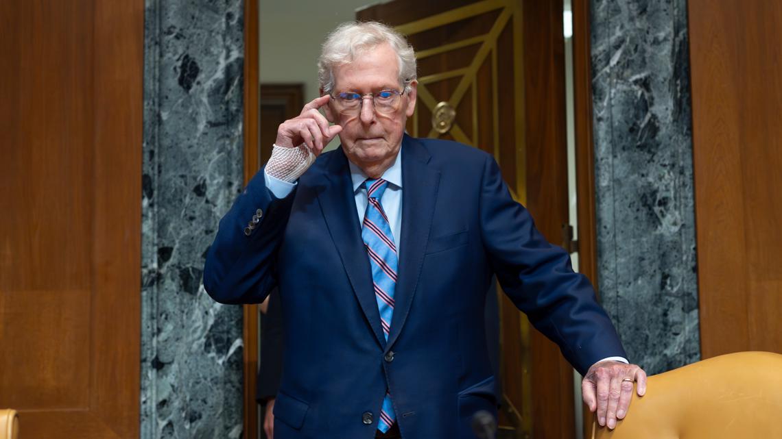 'It's elder abuse' | Democrat running to replace Mitch McConnell demands transparency surrounding his health