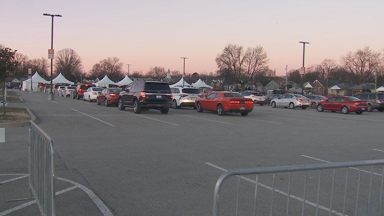 Louisville drive-thru COVID-19 test site opens at Churchill Downs; Here's how to preregister