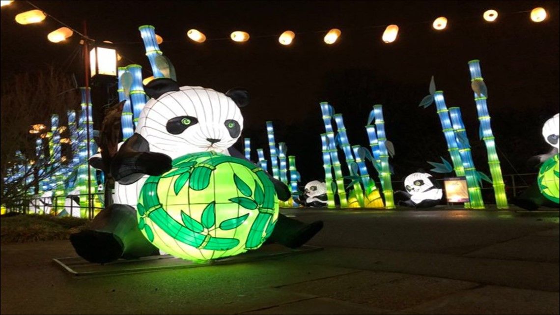 Louisville Zoo, Wild Lights Lantern Festival returns