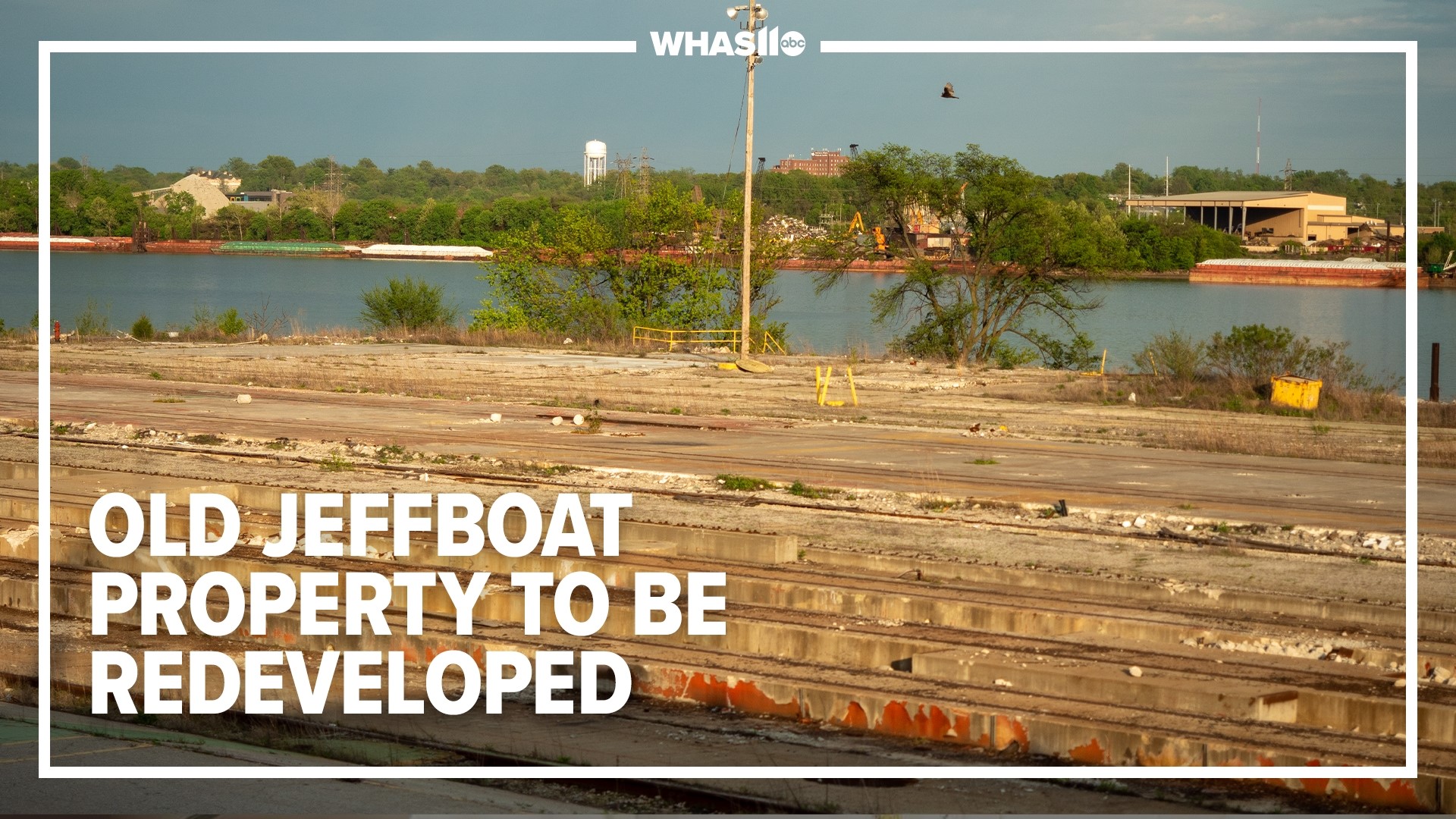 The city partnered with the American Commercial Barge Line to bring life back to the site.