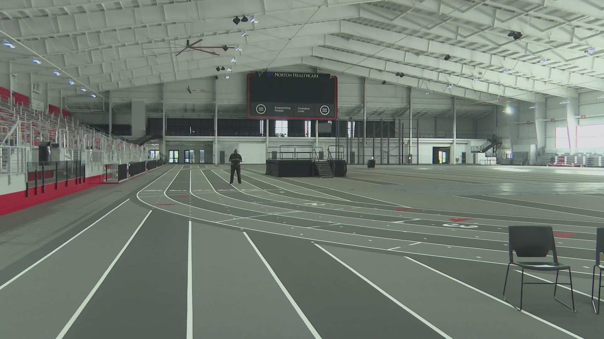 This will be the first time the Louisville Cardinals have hosted the ACC Indoor Track and Field Championships