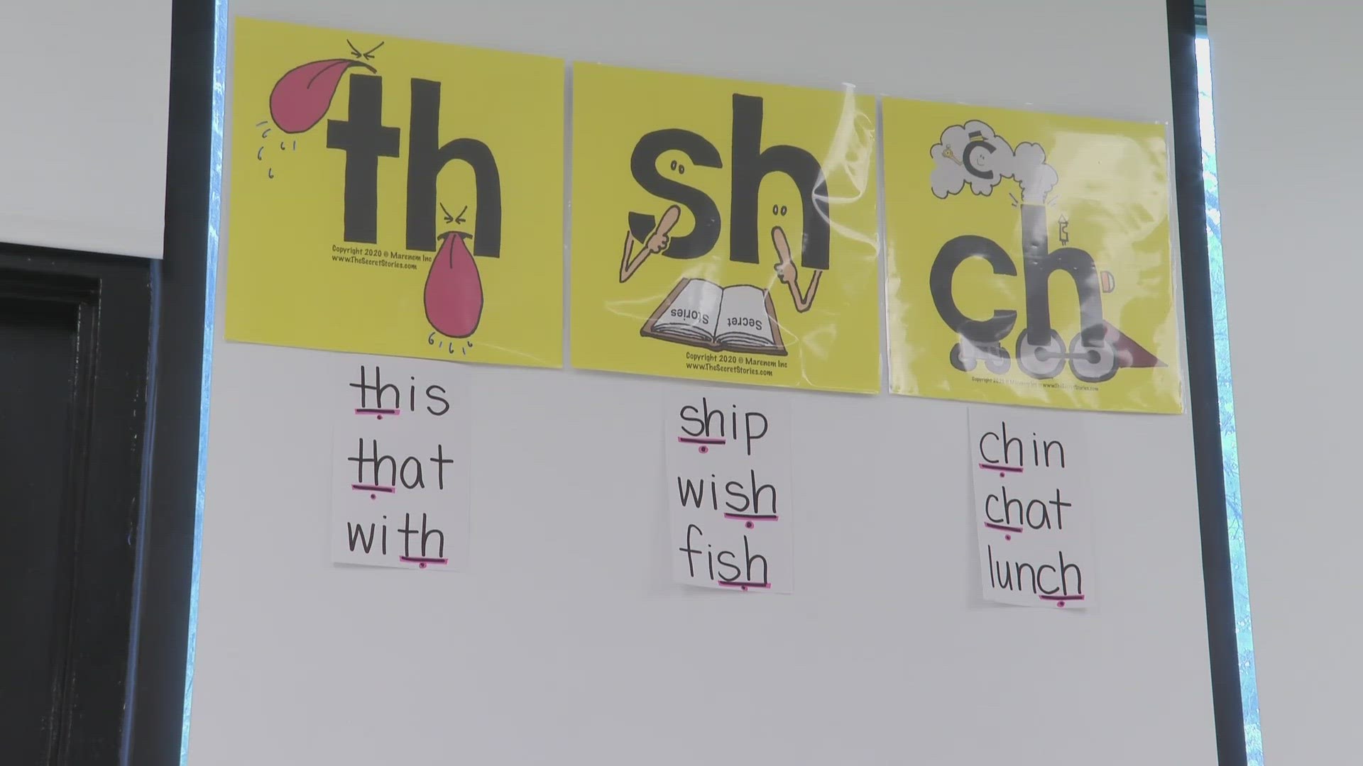 The new standard reading curriculum is based on phonics. It's a way for students to take words into bite-sized parts and be able to sound them out and write them.