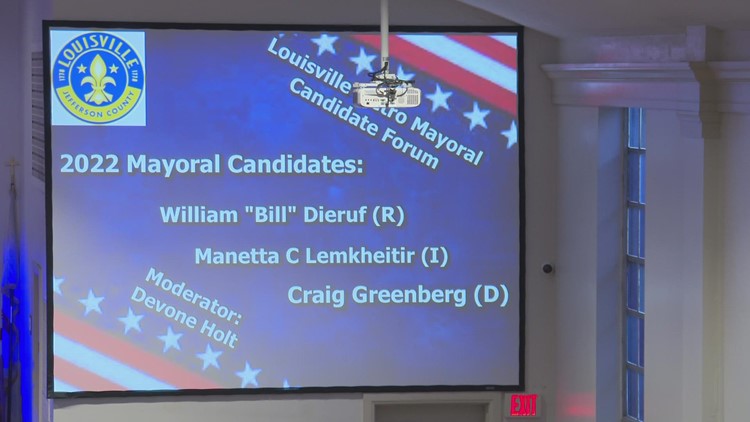 Louisville mayoral candidates answer questions directly from Shawnee community