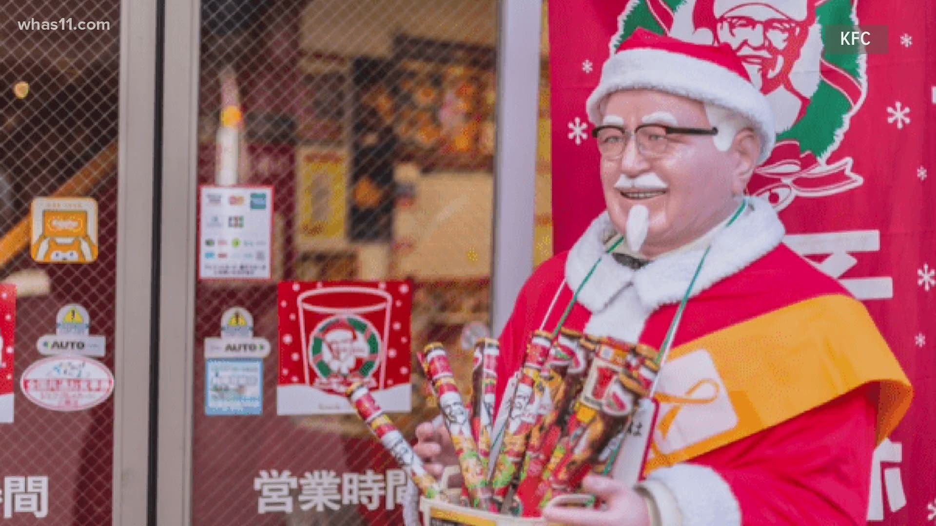 KFC launched an ad to eat fried chicken on Christmas instead of turkey, which isn't as common in Japan. Today, around 3.6 million families eat KFC on Christmas.