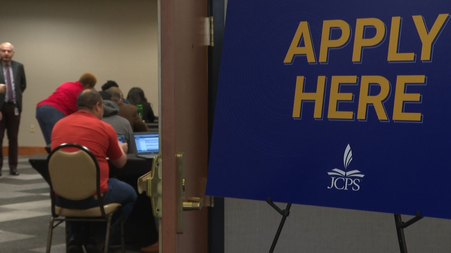 The district held their "Bus Driver Blitz" with hopes of hiring new drivers to alleviate the shortage that has impacted their transportation system.