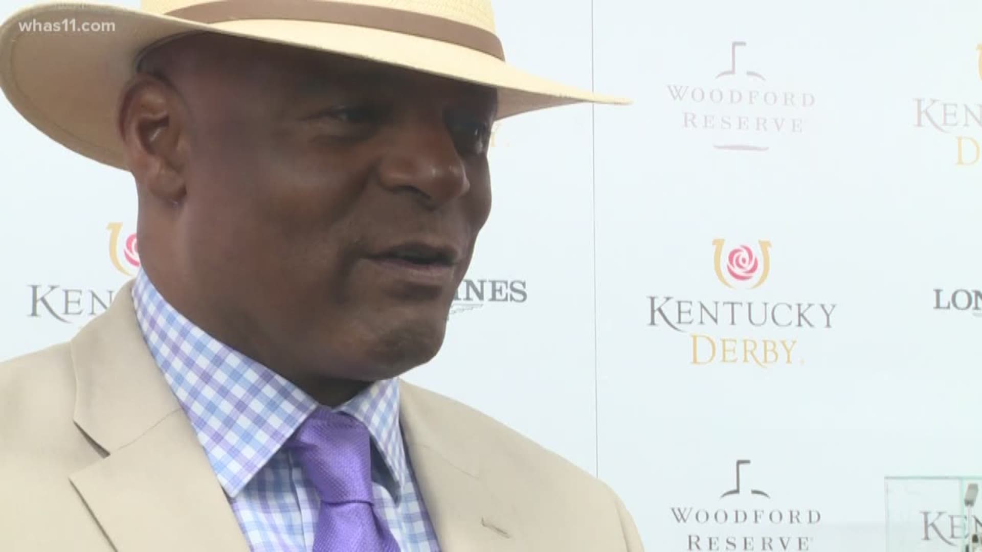 NFL hall of fame quarterback Warren Moon doesn't miss a Kentucky Derby. So this year, we were ready for a chat on the red carpet about the newest Baltimore Raven, and it's safe to say, Moon is already a Lamar Jackson fan.