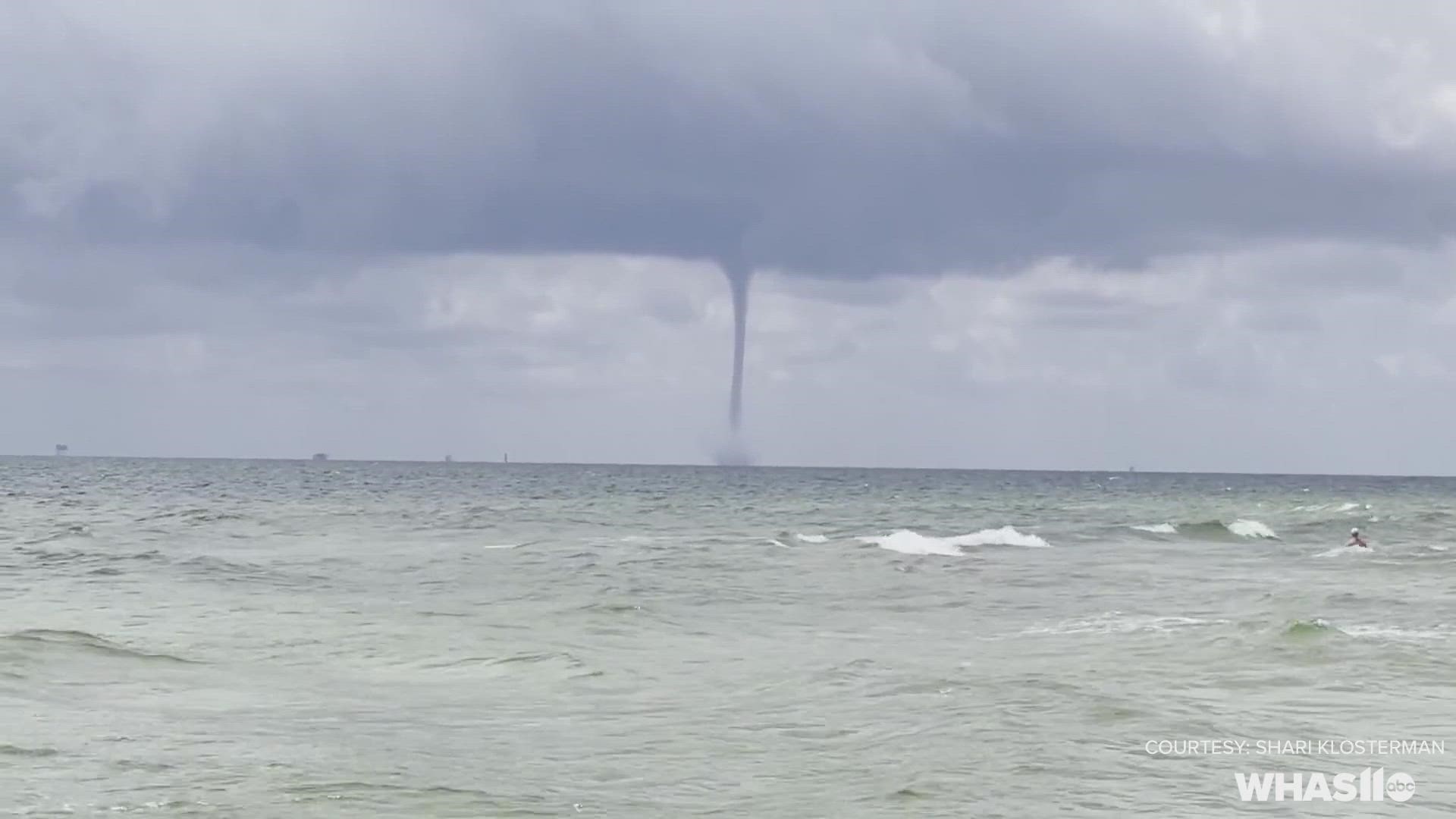 “It was the first one I had ever seen! It was exciting to witness," Shari Klosterman said of the video she captured in Gulf Shores.