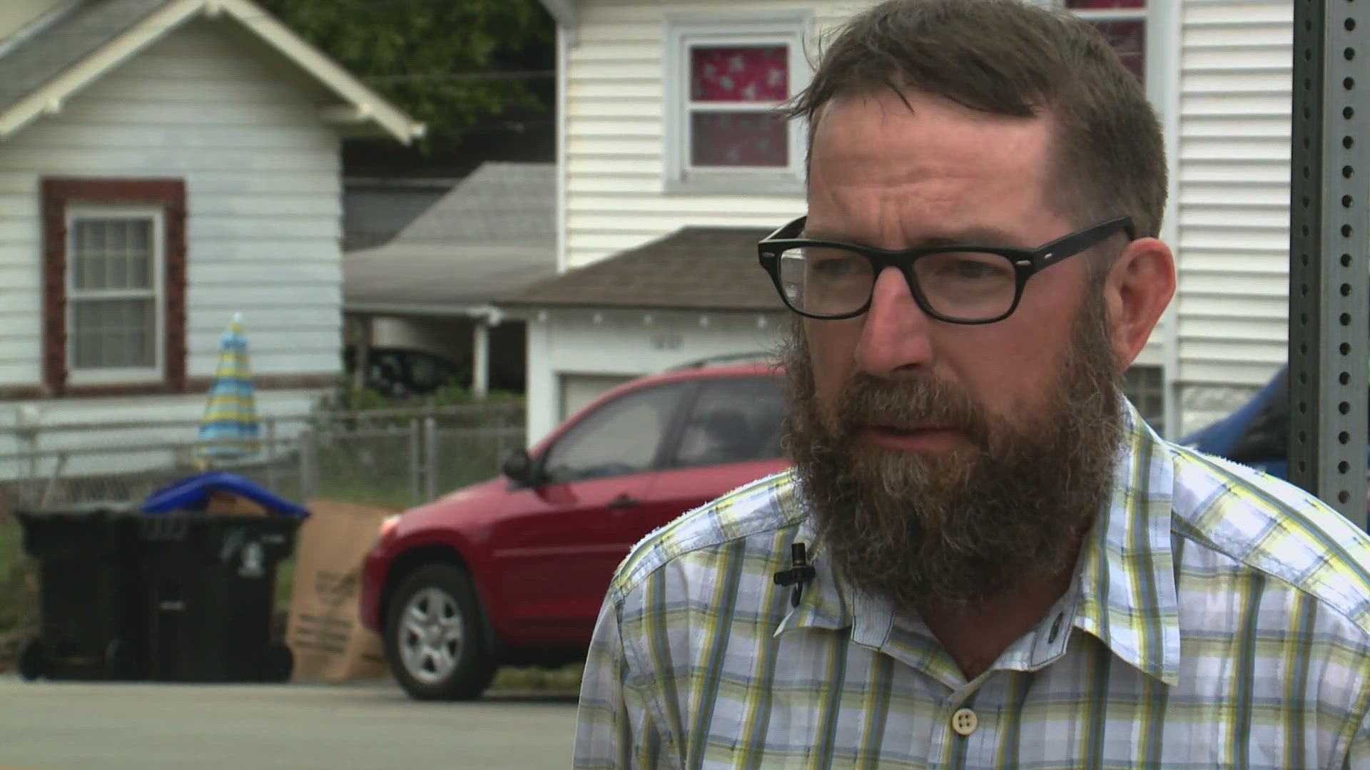 Adam Samulak has lived on Stevens Avenue since 2018; he told WHAS11 that he's seen more traffic recently, which has led to more accidents.