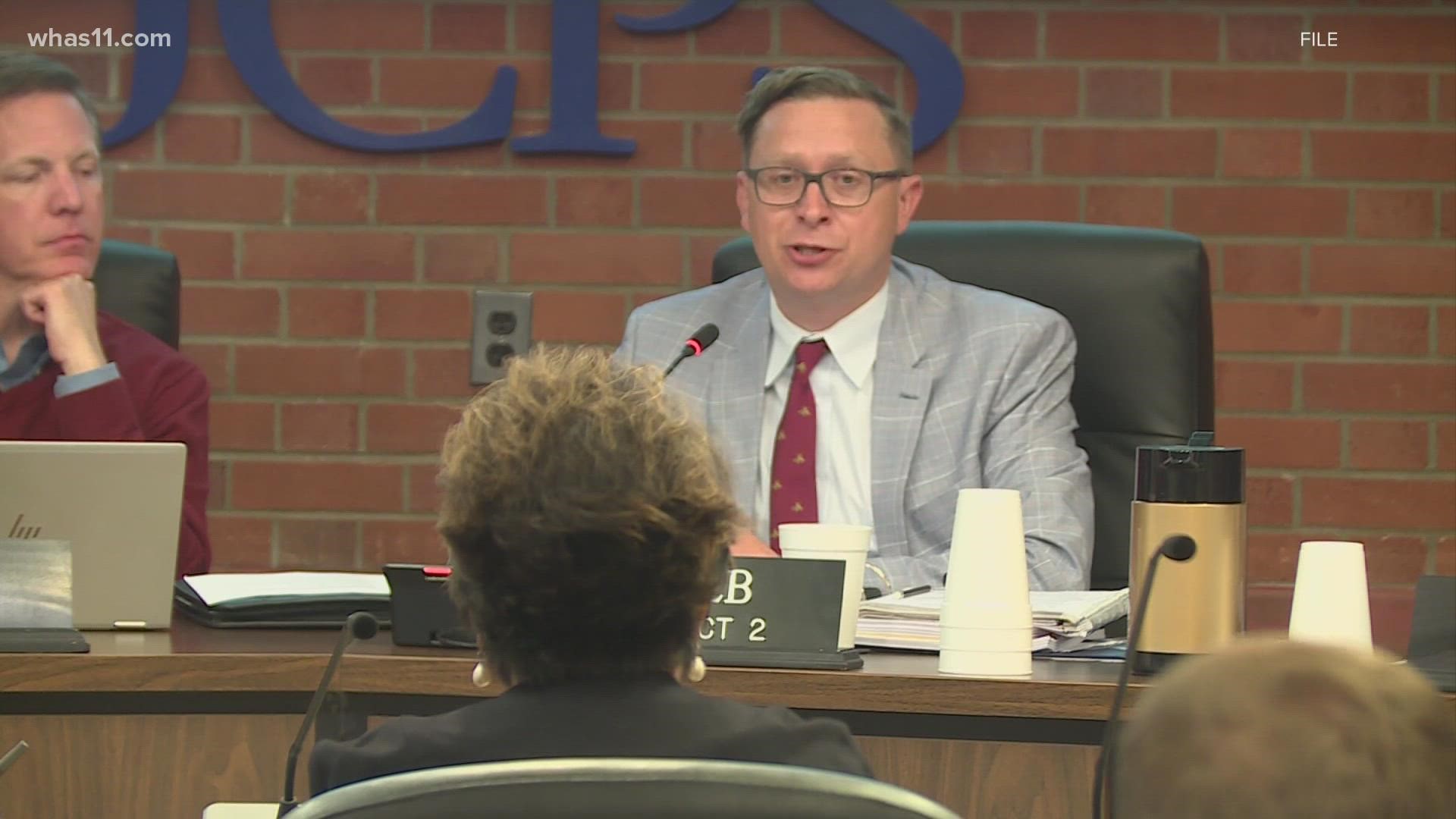 JCPS board member Chris Kolb confirms he is resigning from his leadership position on the JCPS school board amid controversy over a tweet to a state lawmaker.