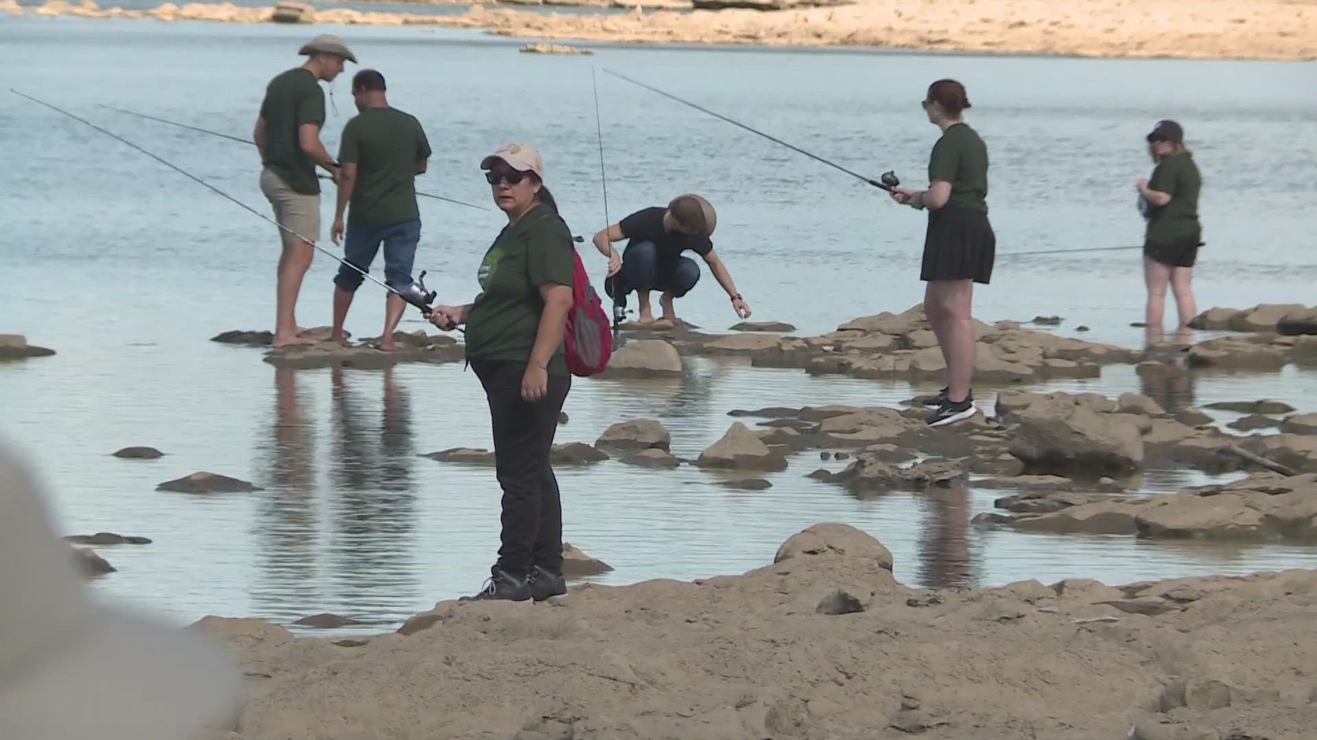 Their goal is to catch fish that will be tested for a dangerous chemical known as PFAS and other pollutants.