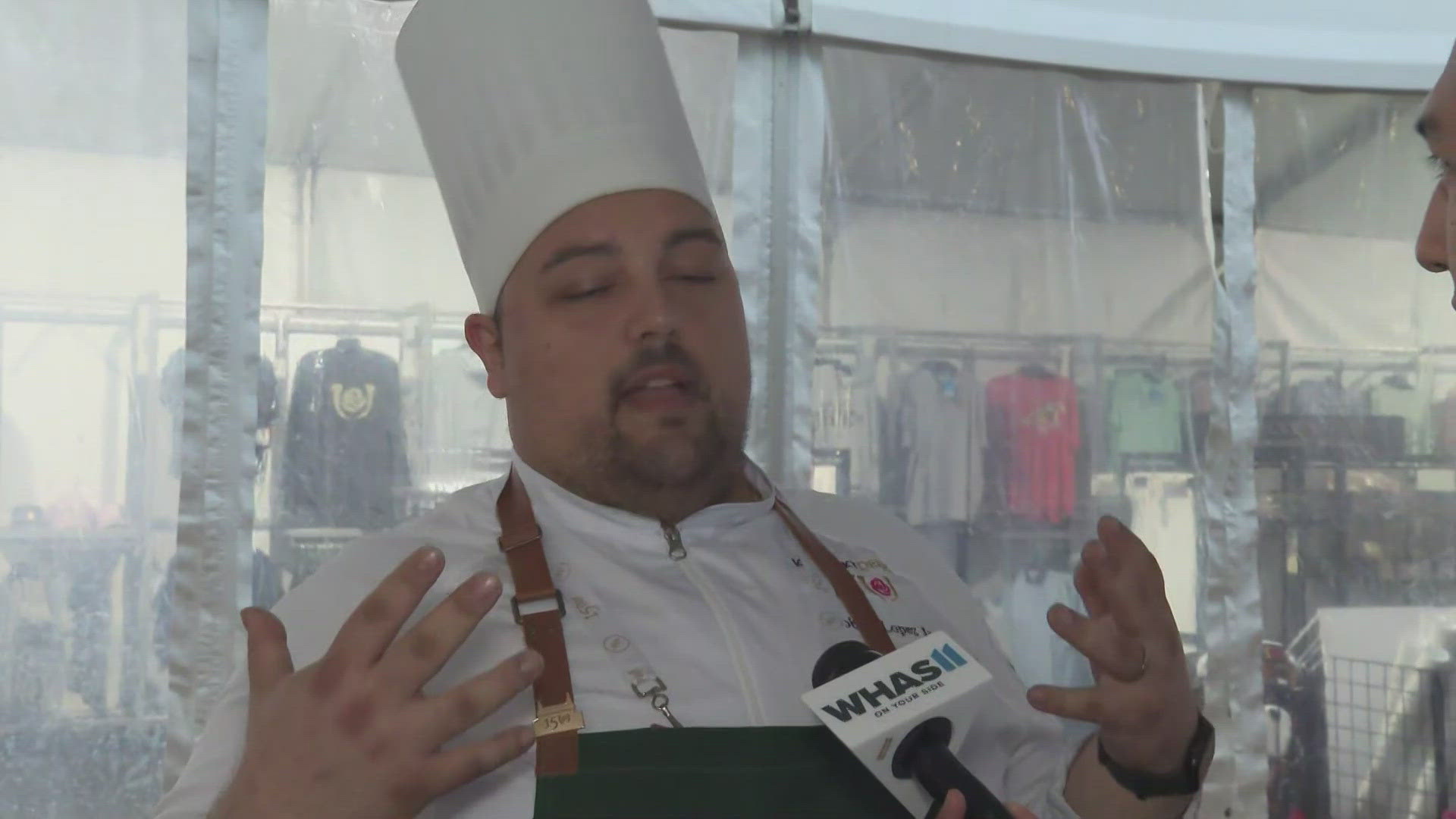 The biggest Derby is expected to bring in massive crowds. Chef Robert Lopez talks about the planning process behind food preparation for the Kentucky Derby.