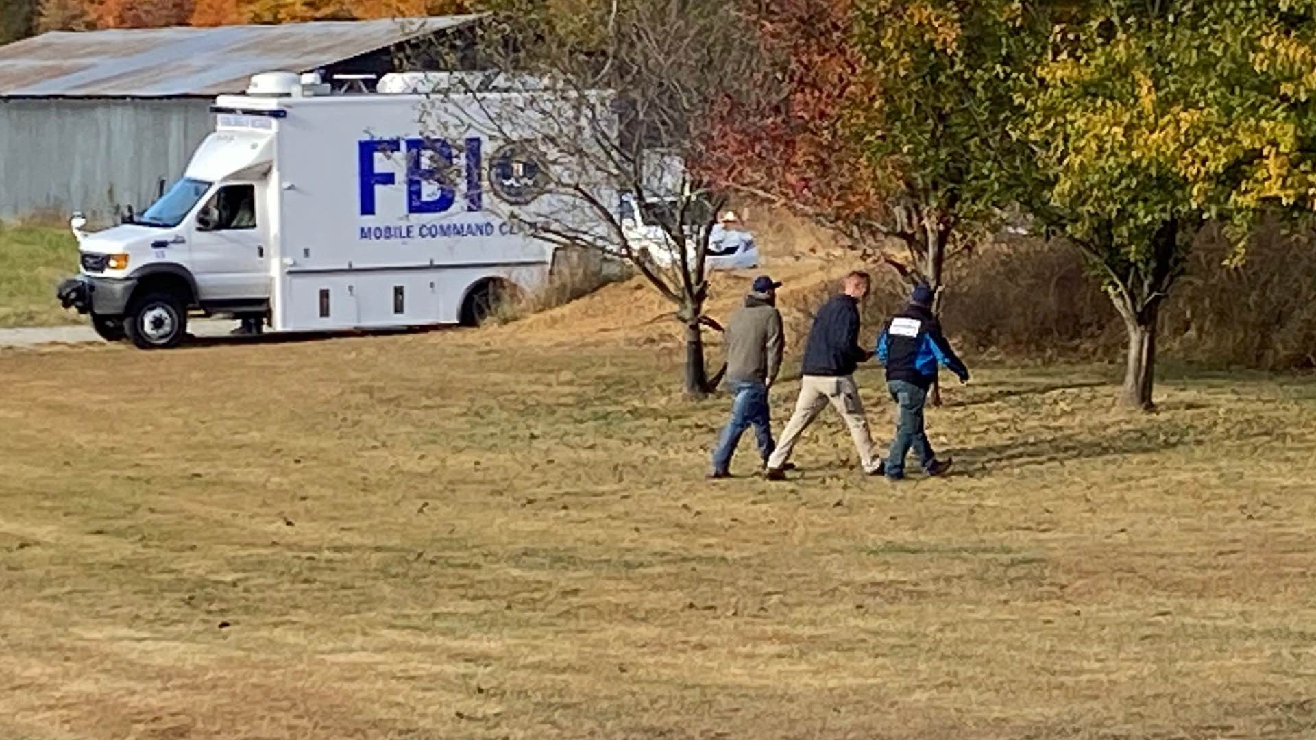 The focus of the FBI's latest search appears to be a blue barn, a spot Tommy Ballard had suspicions about years ago.