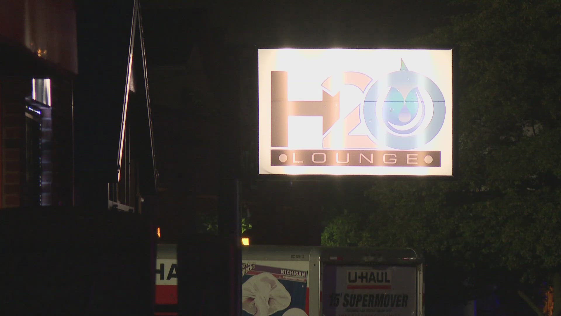 Police are still looking for suspects after a 40-year-old man was killed and several others injured after a shooting outside of H20 Lounge on West Broadway.
