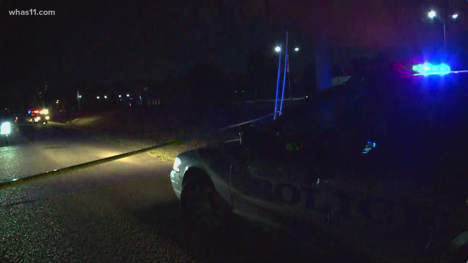 Police said the 5-year-old was shot in the incident on East Indian Trail Tuesday evening.