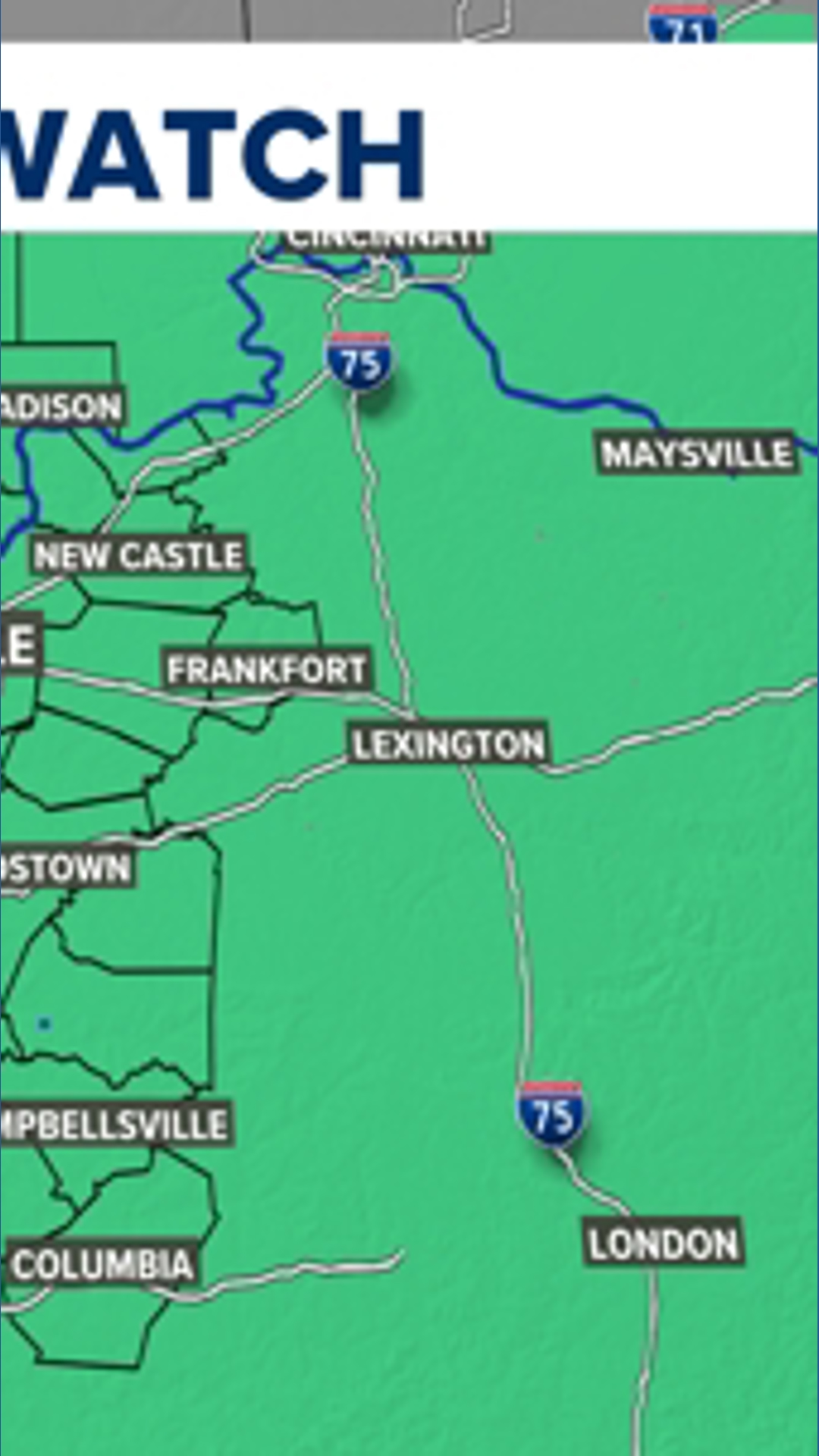 NWS expands Flood Watch issued for Kentucky and southern Indiana ...